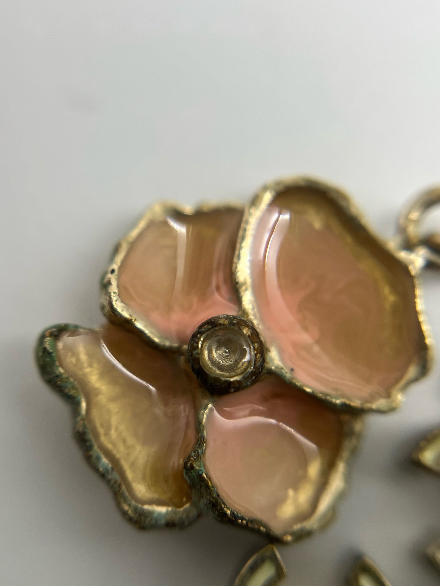Chanel Pink Earrings