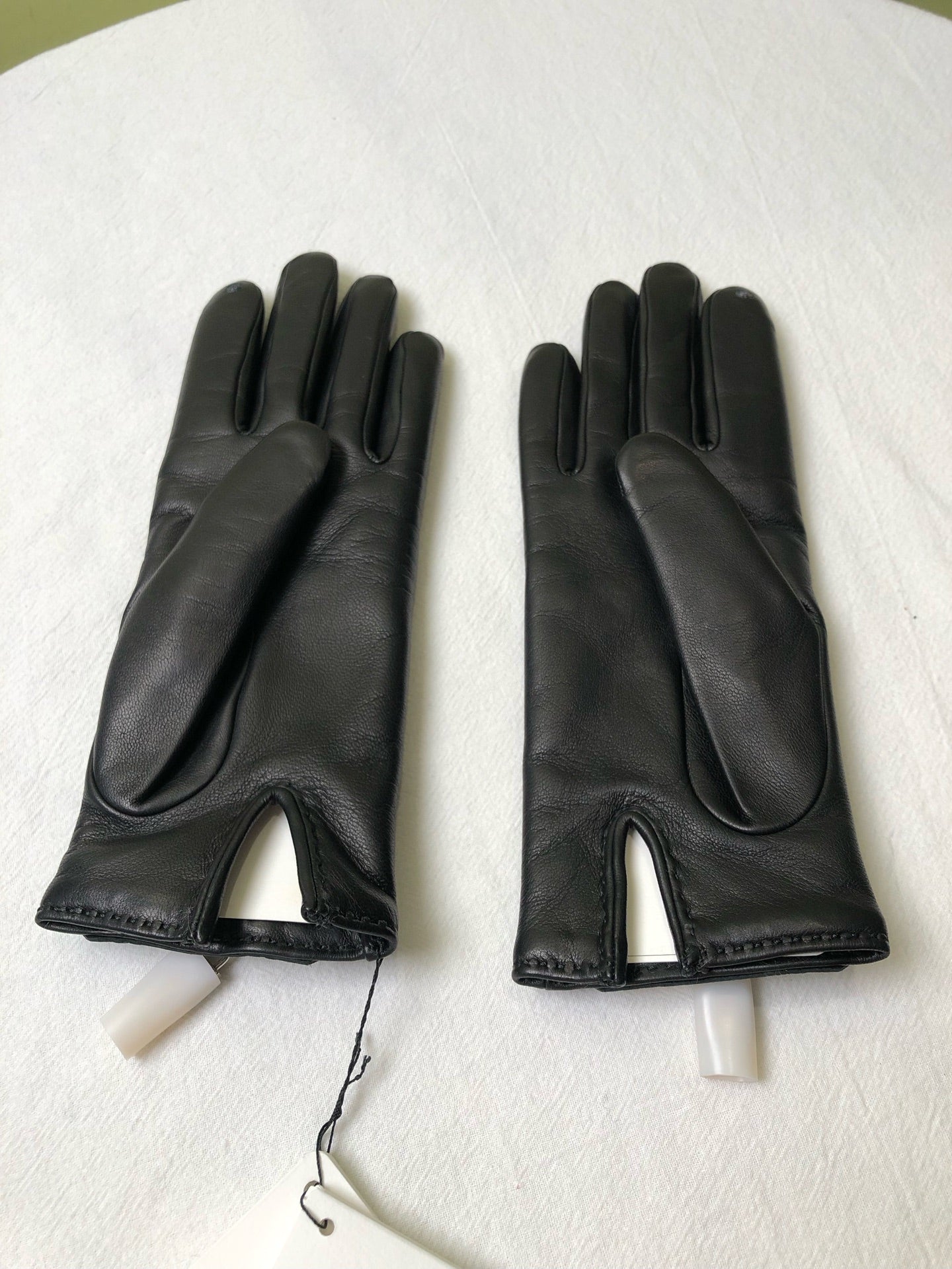 Hermes Black Gloves