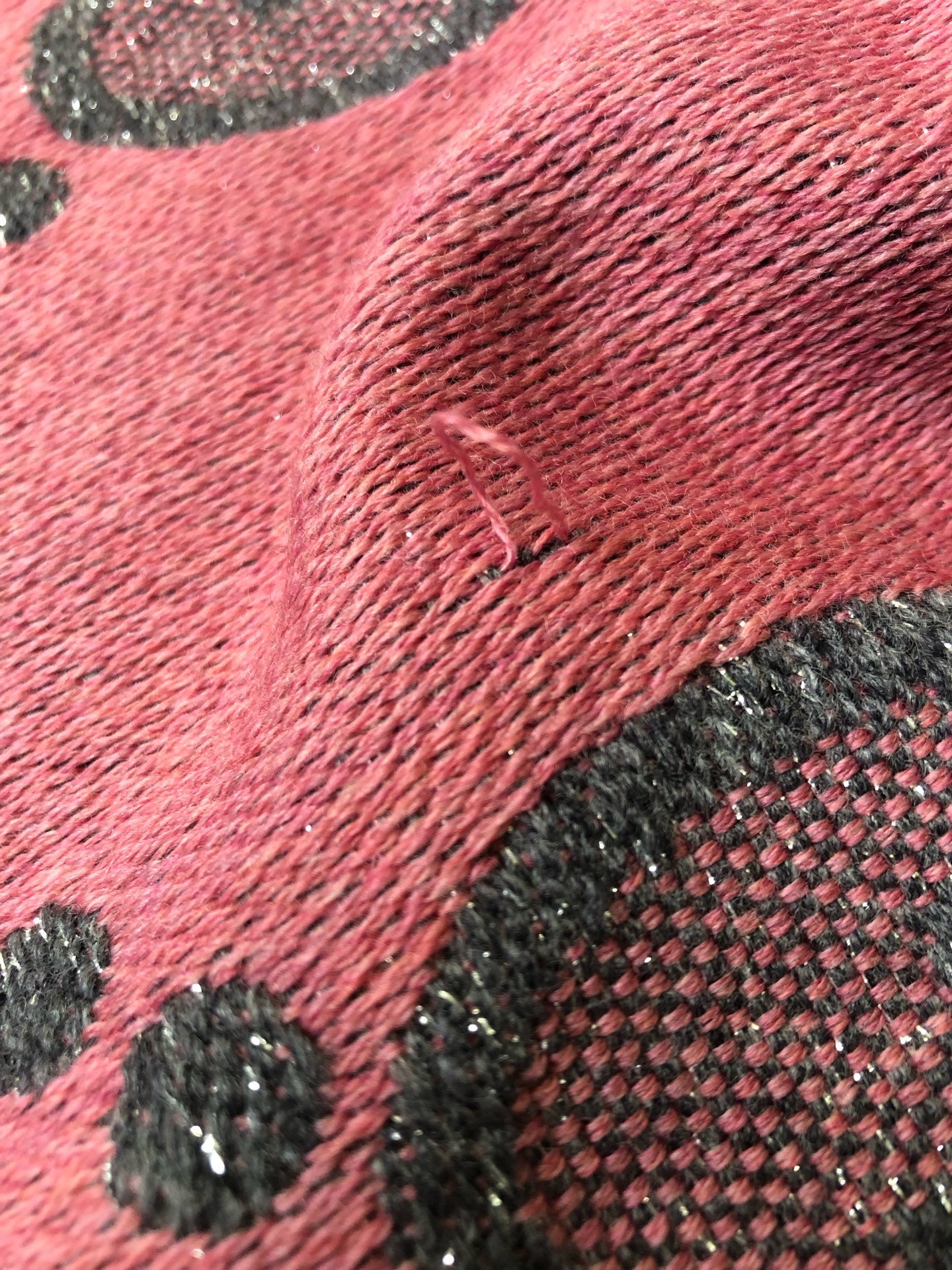 Gucci Silver Scarf