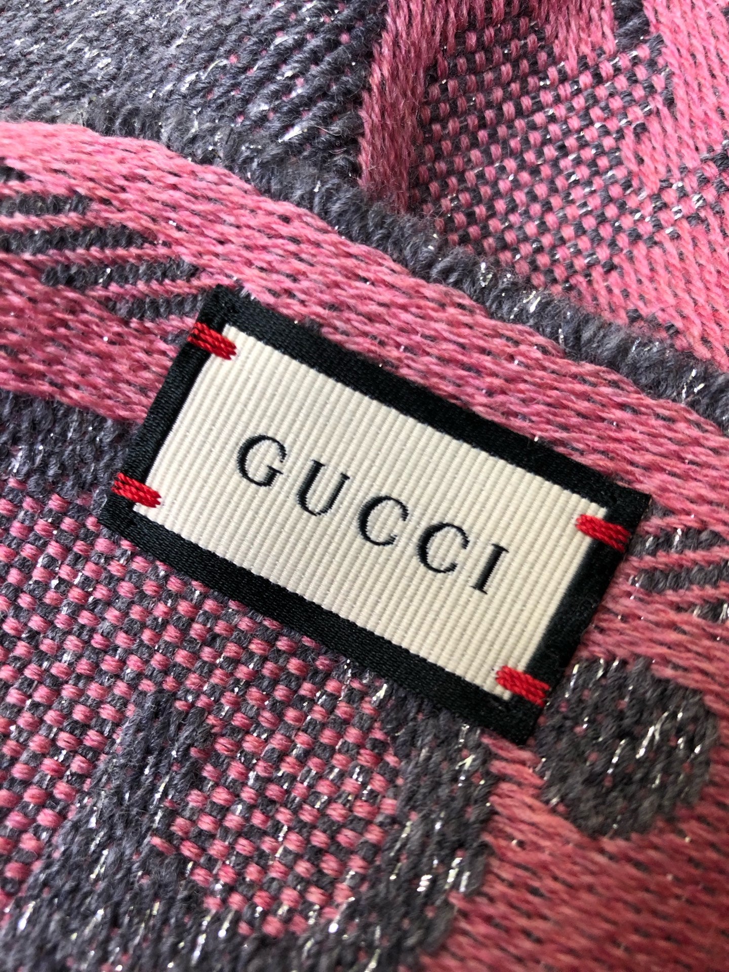 Gucci Silver Scarf