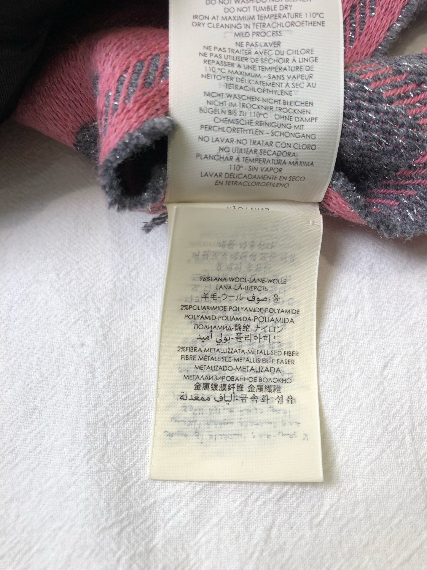 Gucci Silver Scarf
