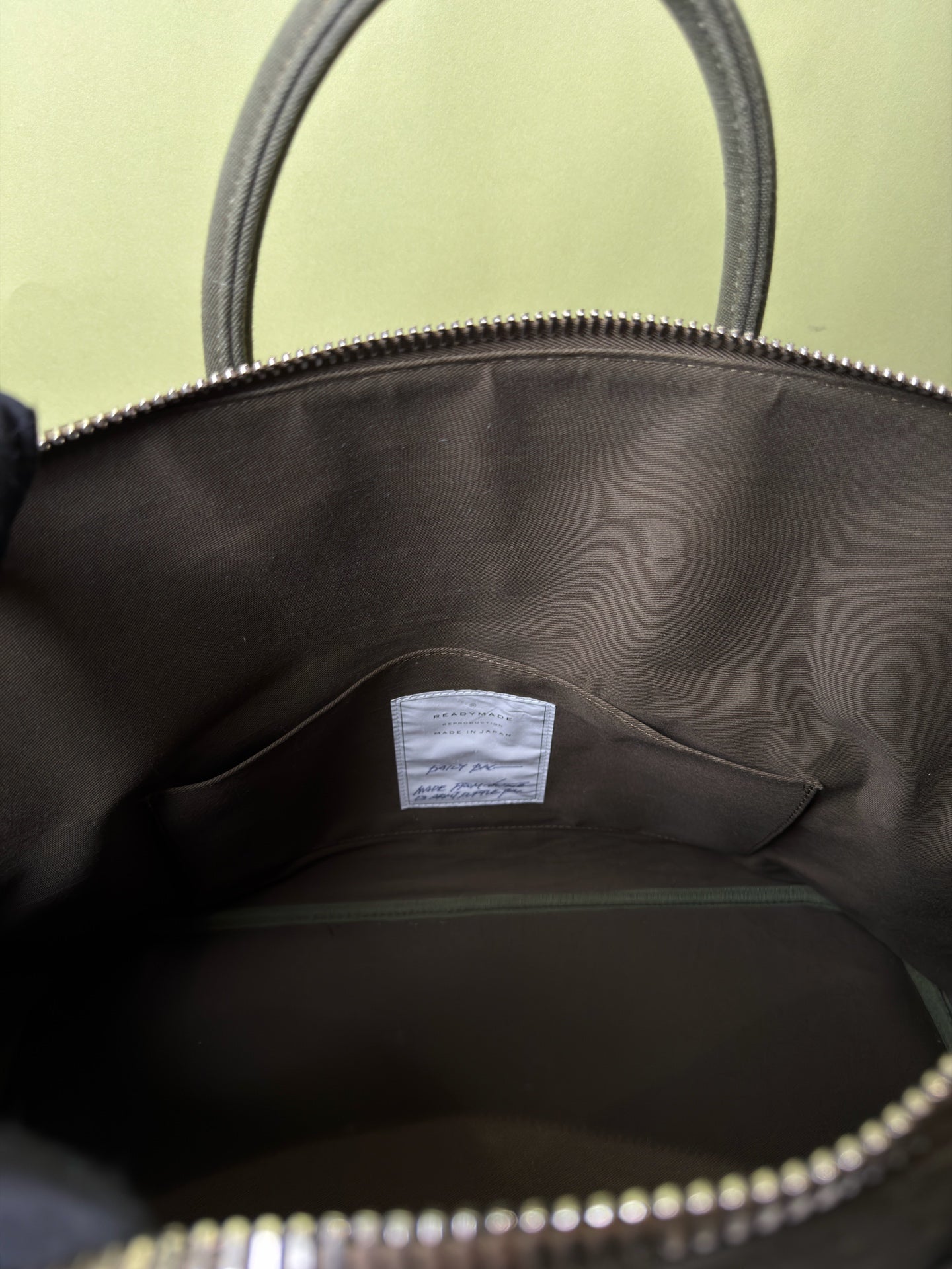 READYMADE Green Tote
