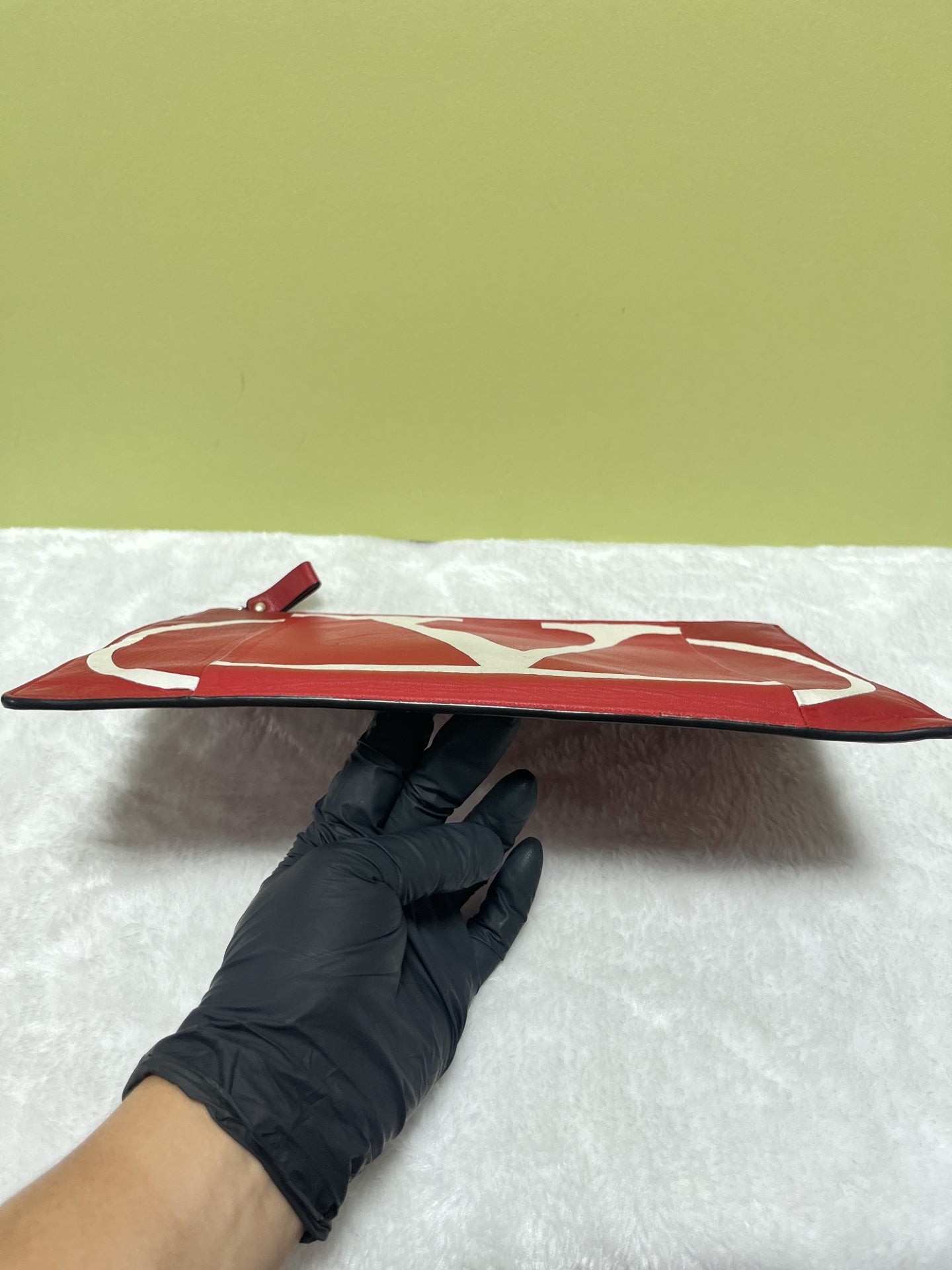 Valentino Red Clutch
