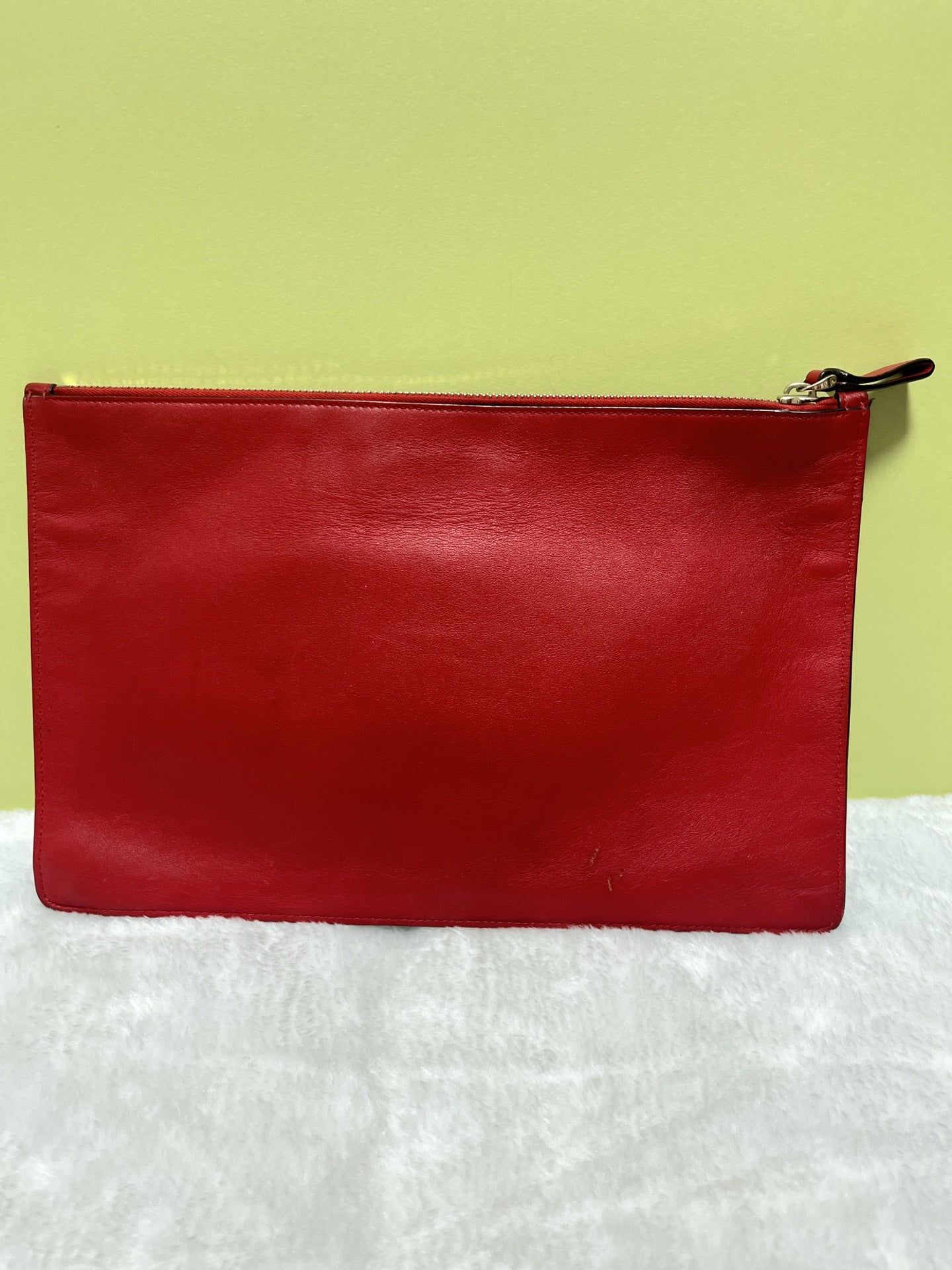 Valentino Red Clutch