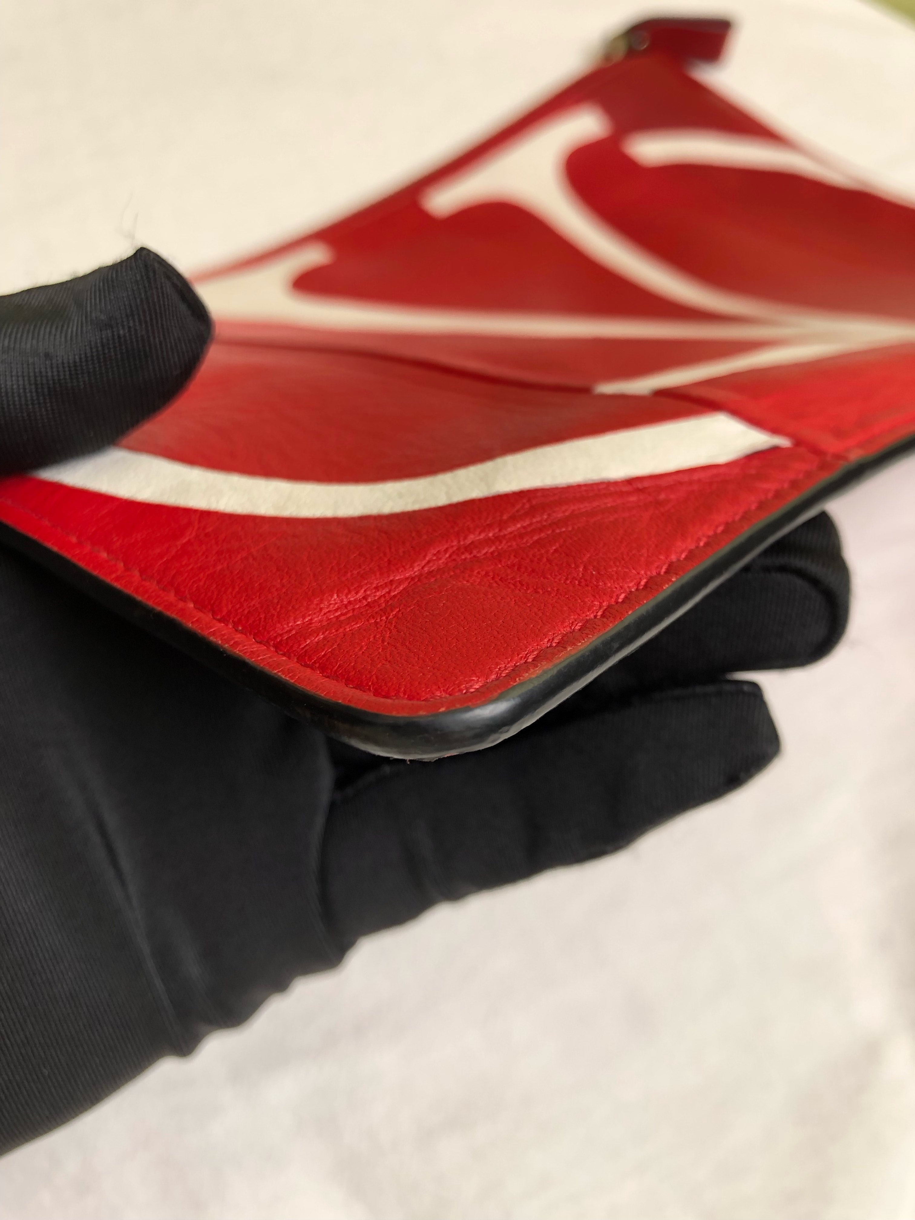Valentino Red Clutch