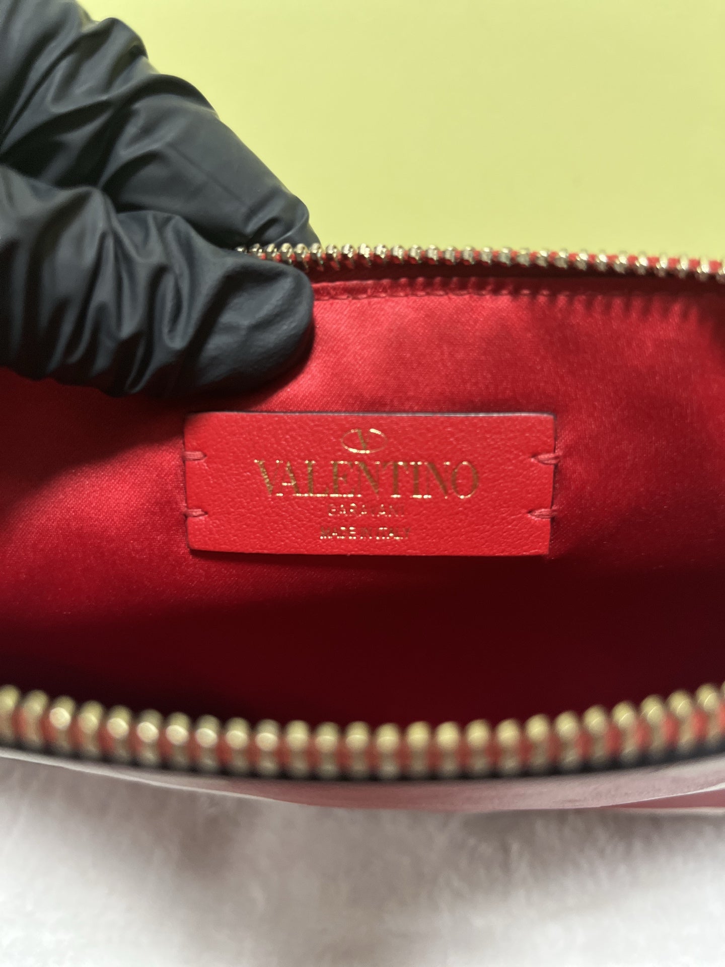 Valentino Red Clutch