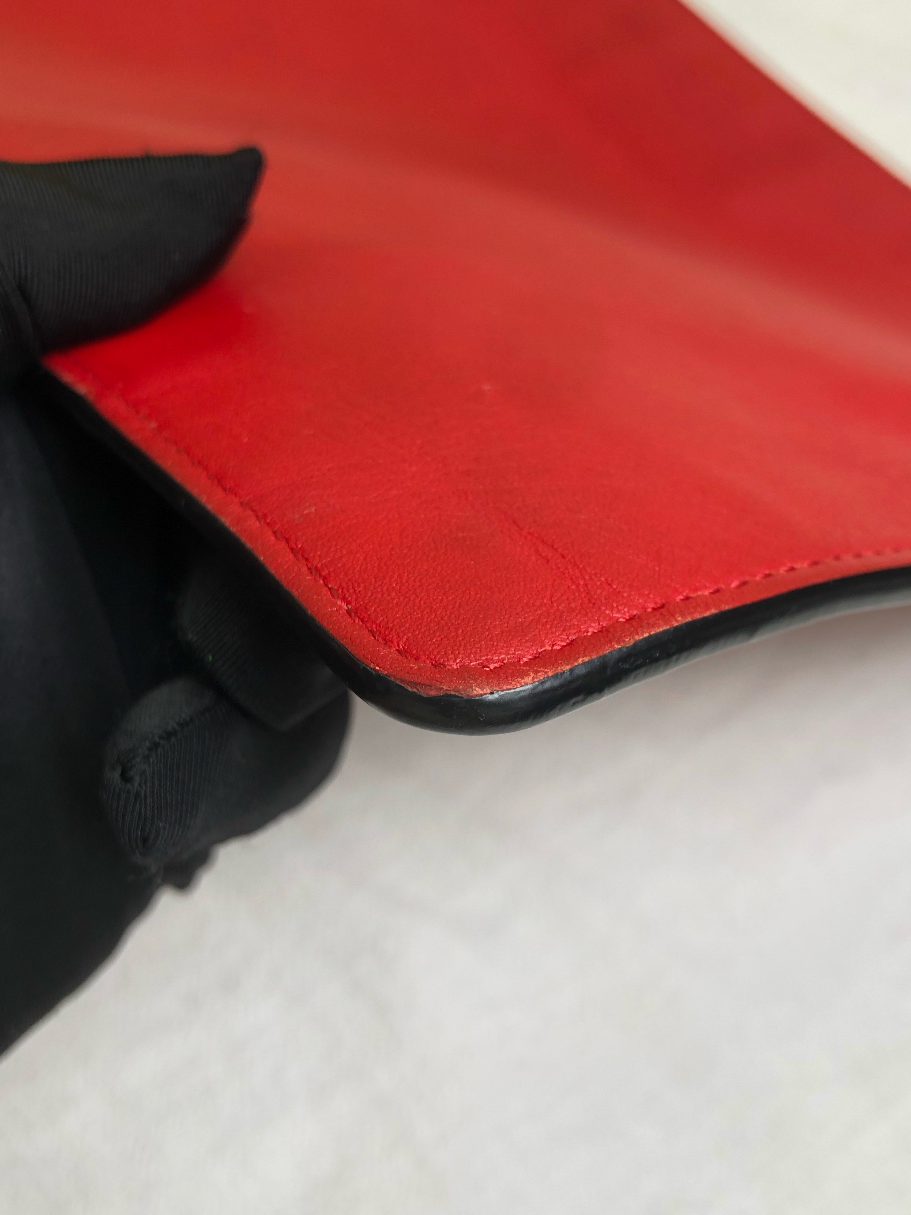 Valentino Red Clutch