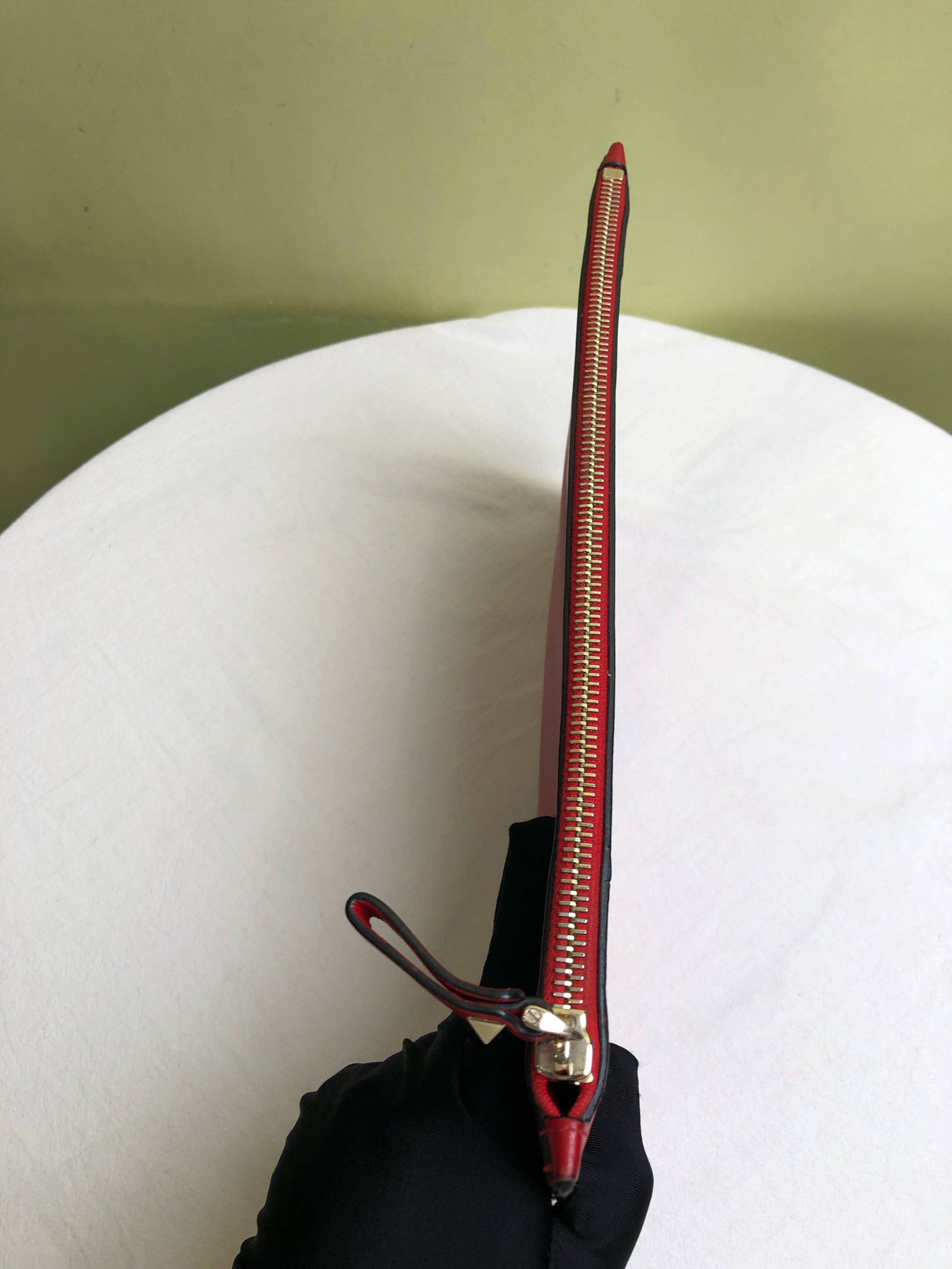 Valentino Red Clutch