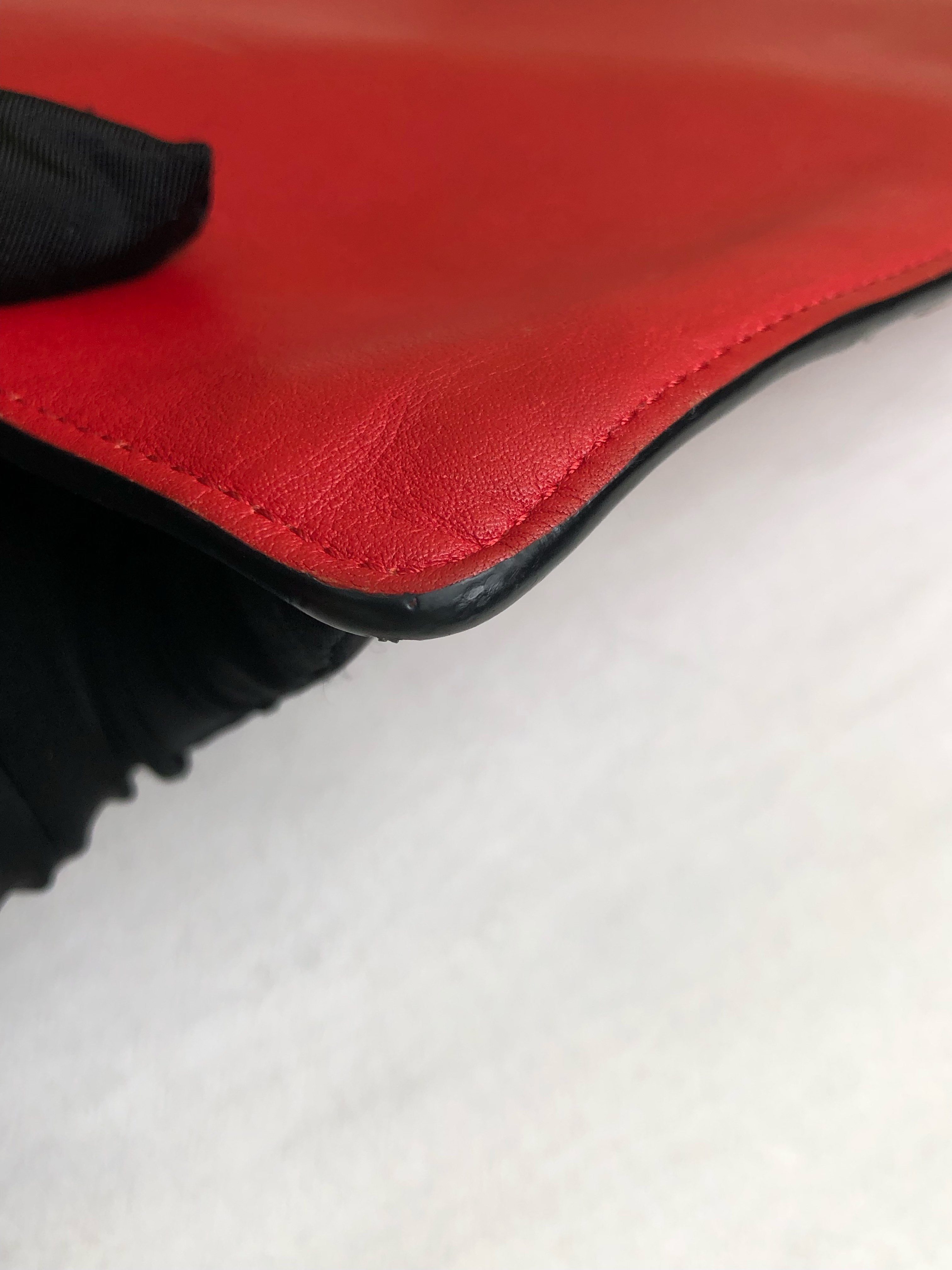 Valentino Red Clutch