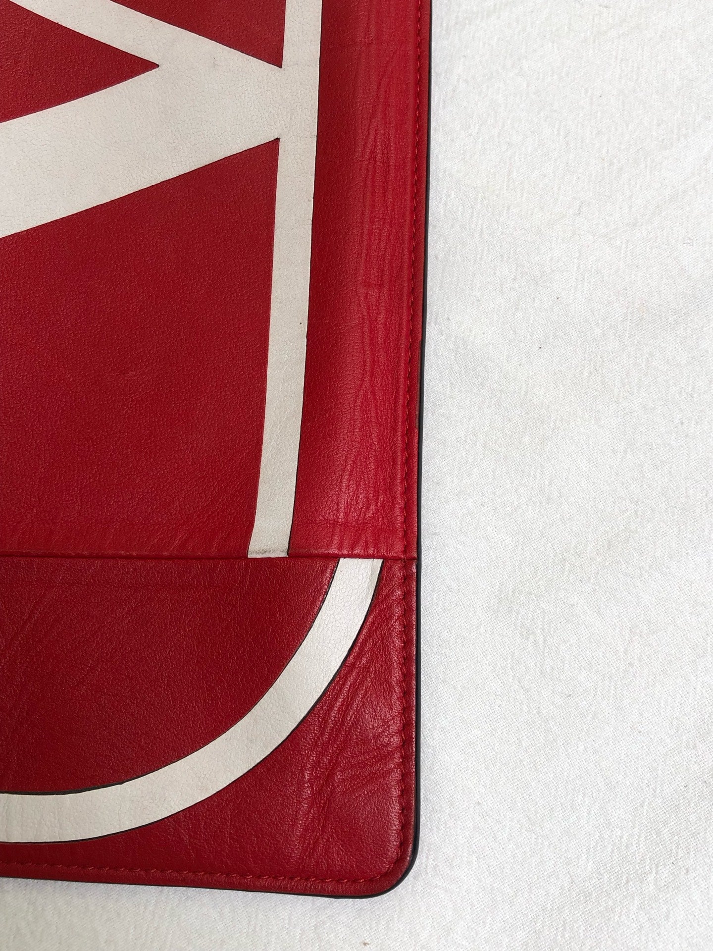 Valentino Red Clutch