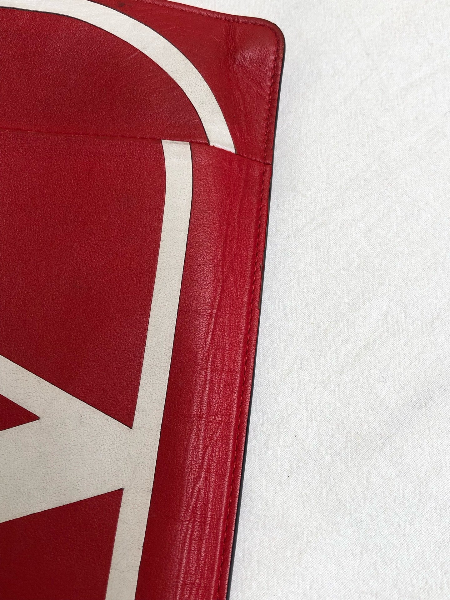 Valentino Red Clutch