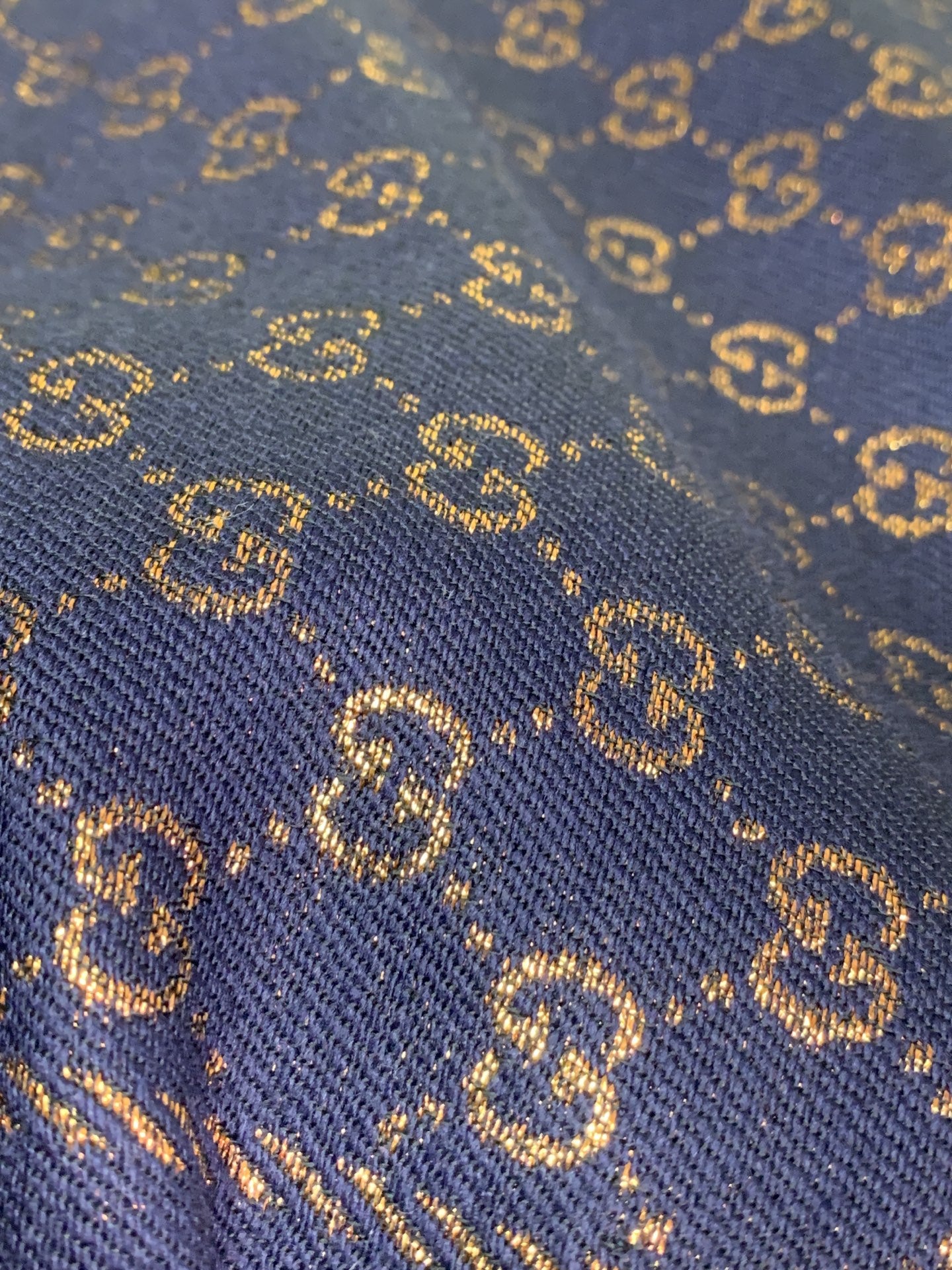 Gucci Blue Scarf