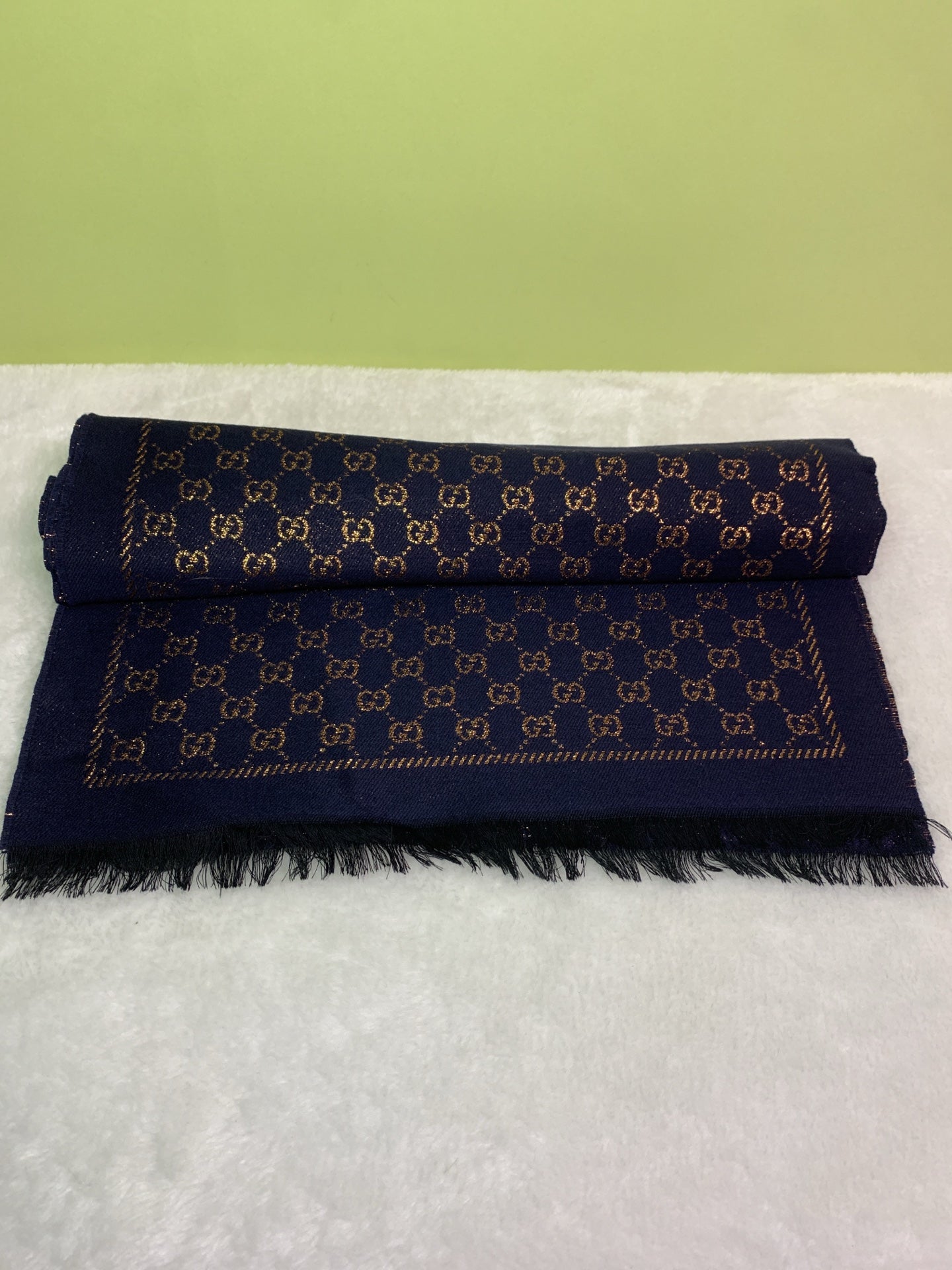 Gucci Blue Scarf