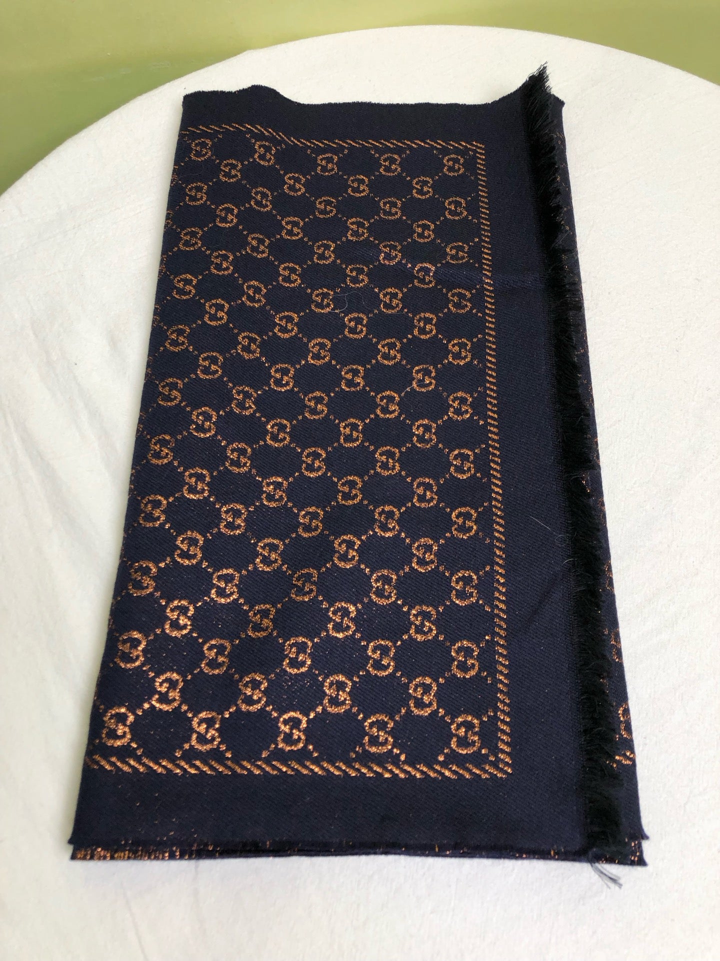Gucci Blue Scarf