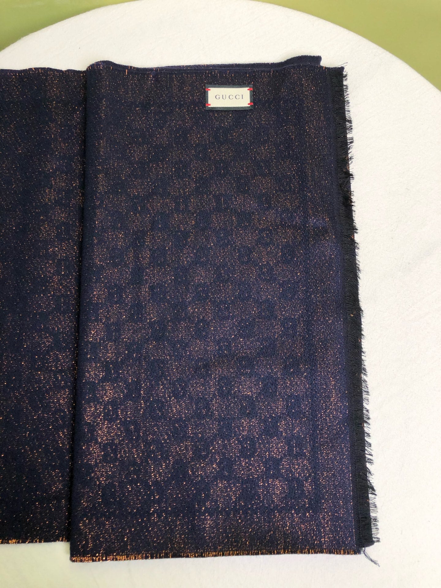 Gucci Blue Scarf