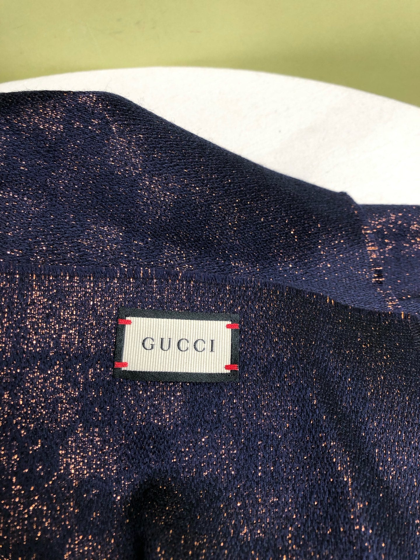 Gucci Blue Scarf
