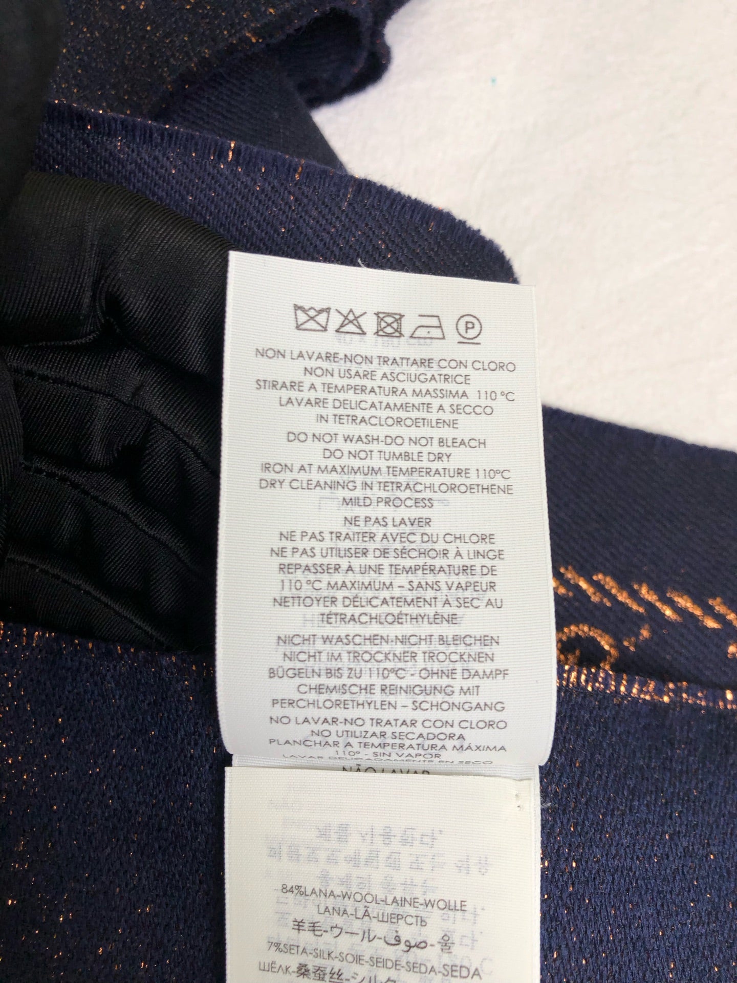 Gucci Blue Scarf