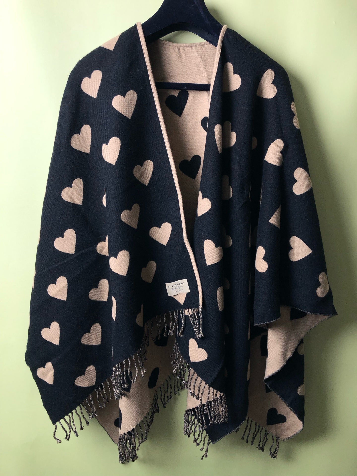 Burberry Black Cape / Stole