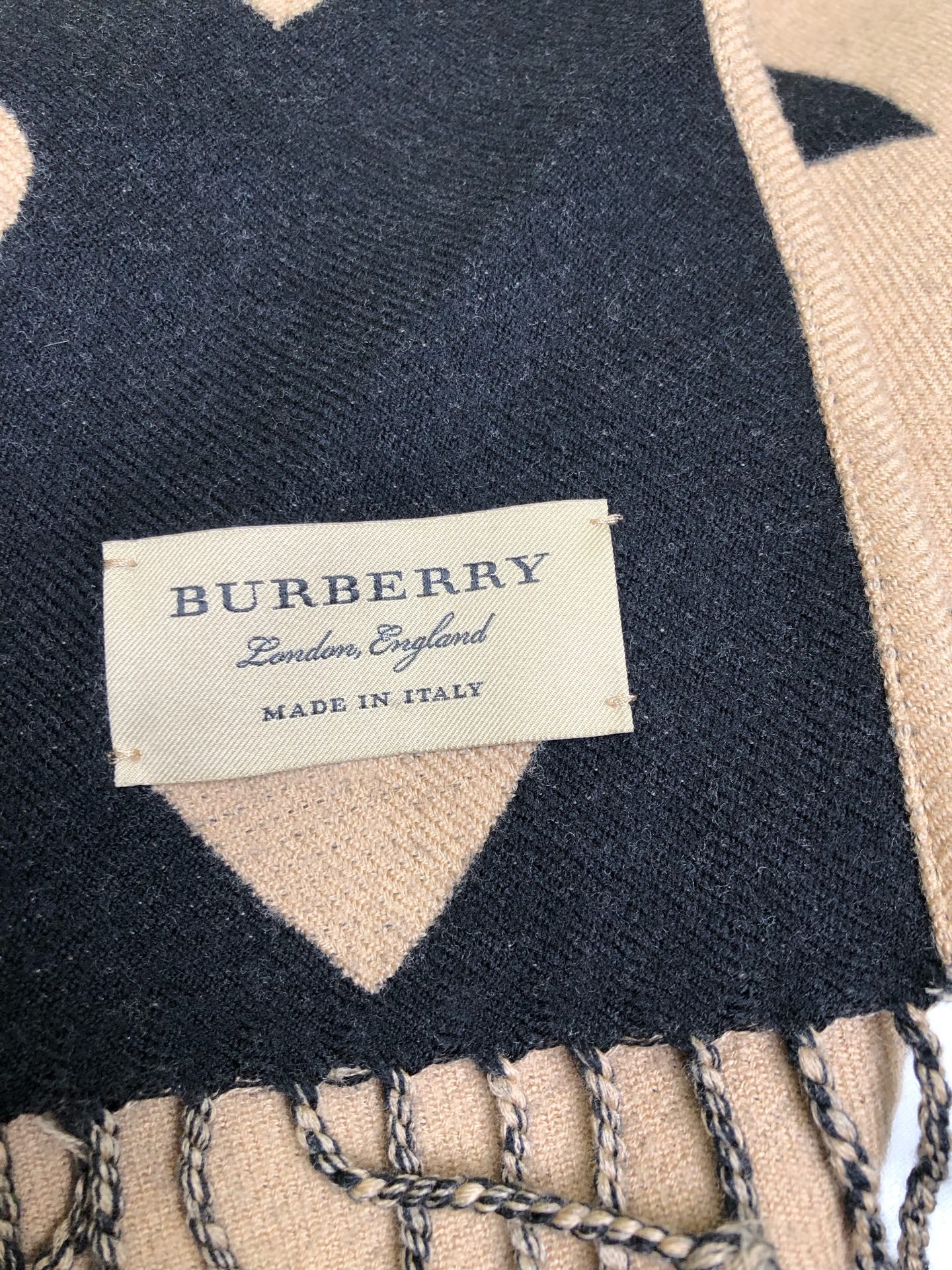 Burberry Black Cape / Stole