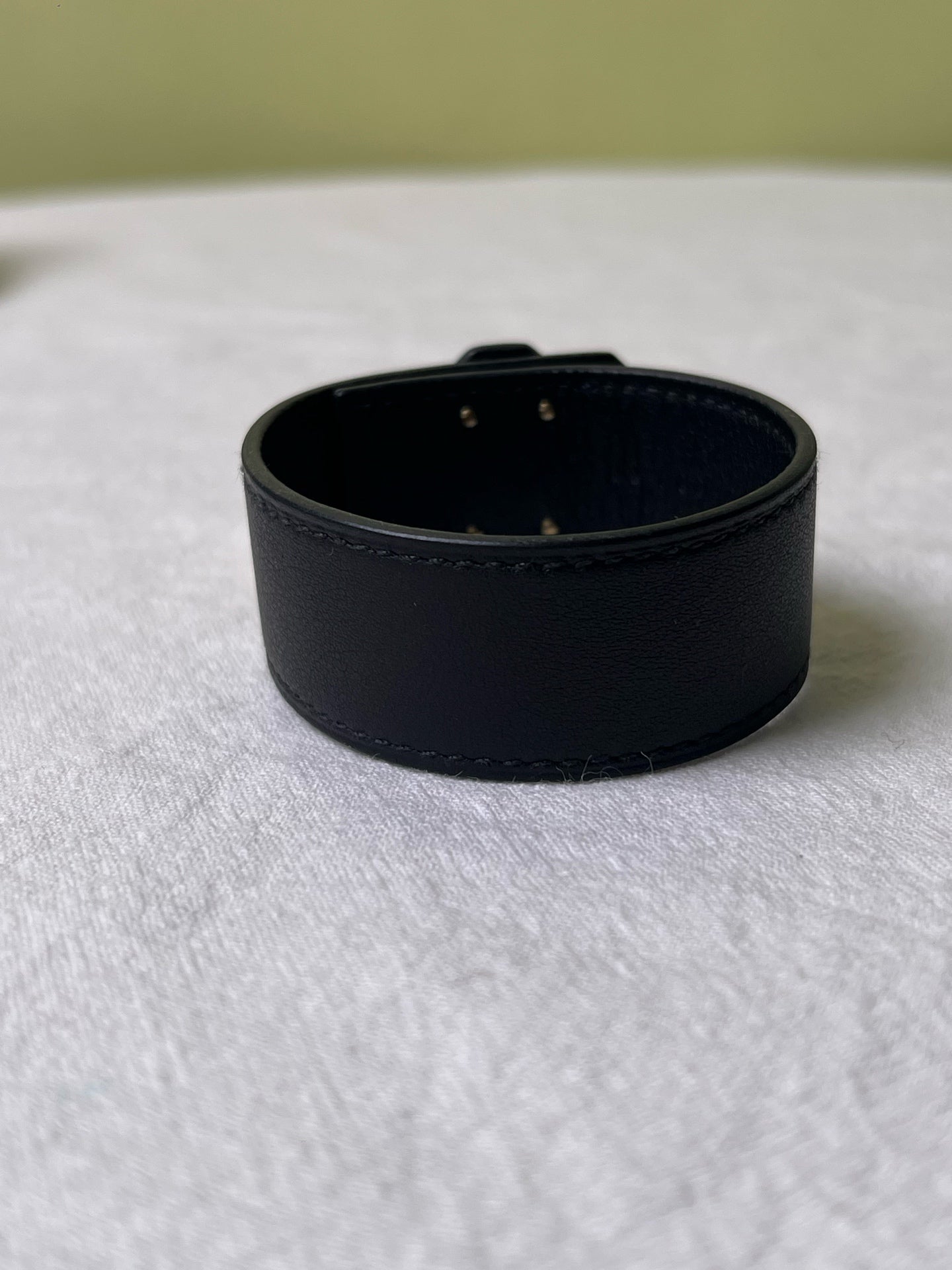 Hermes Black Bangle