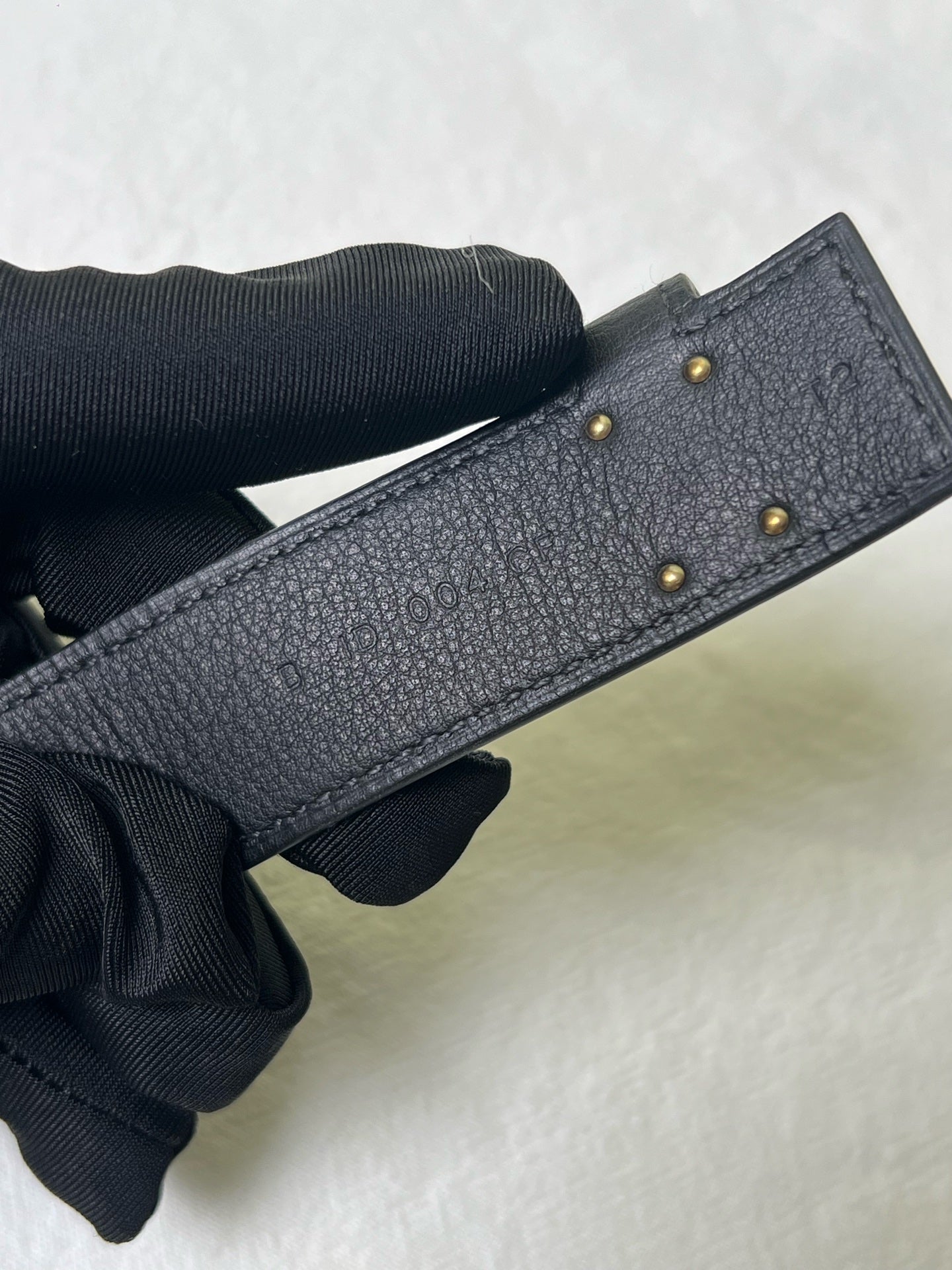 Hermes Black Bangle