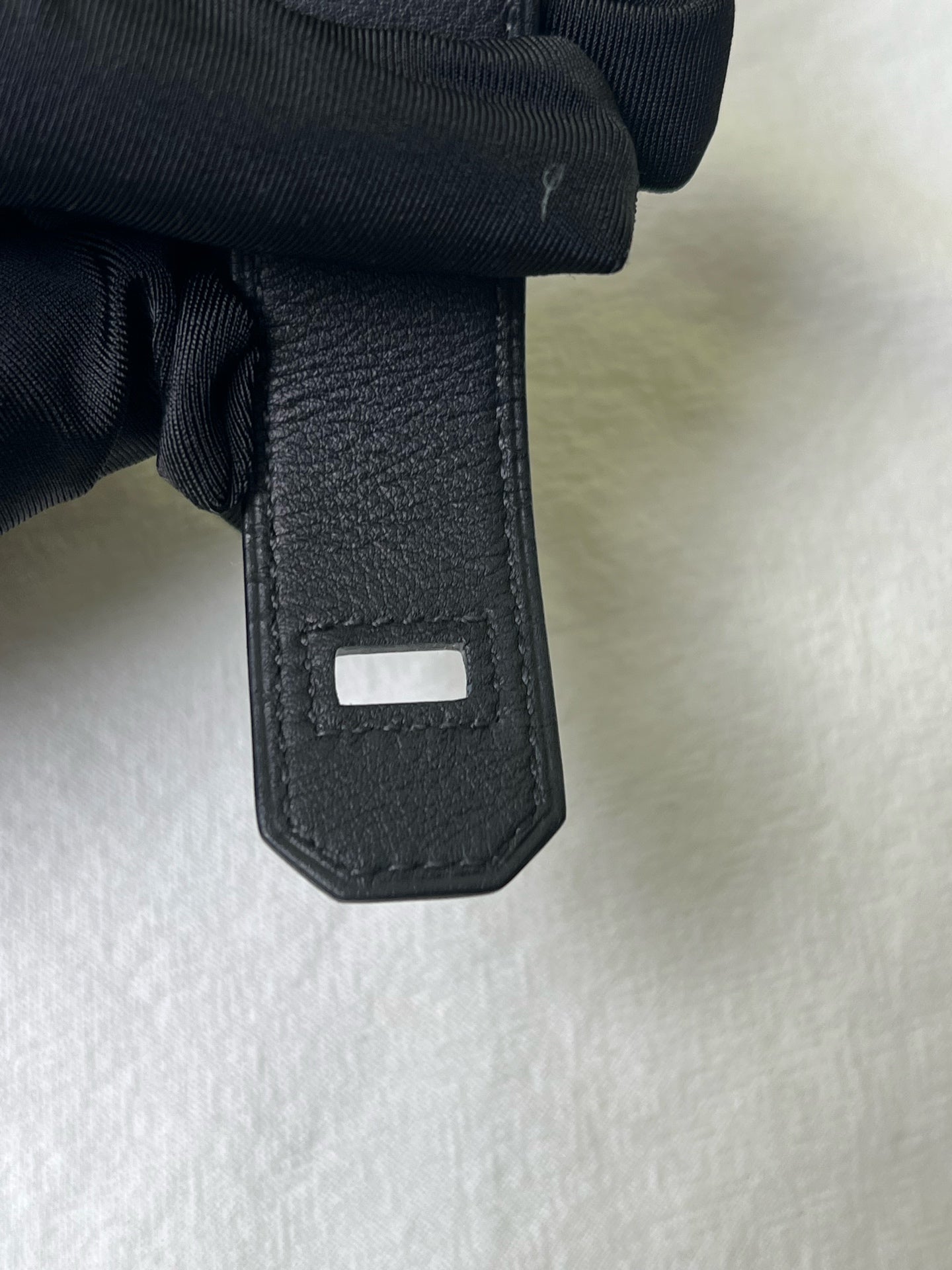 Hermes Black Bangle