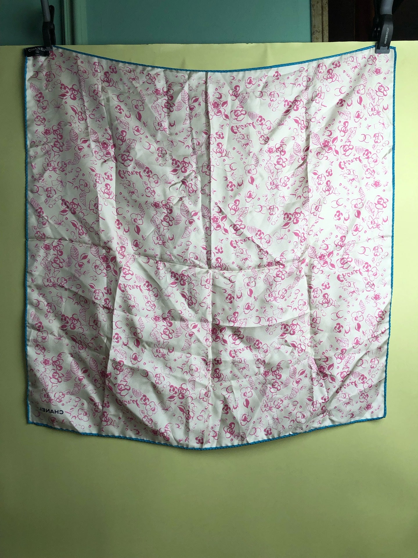 Chanel Pink Scarf