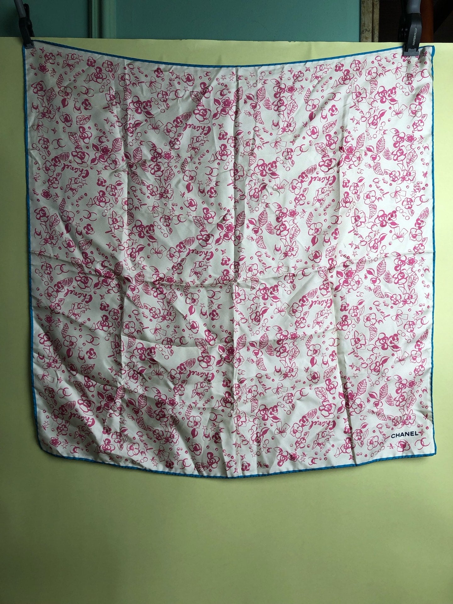 Chanel Pink Scarf