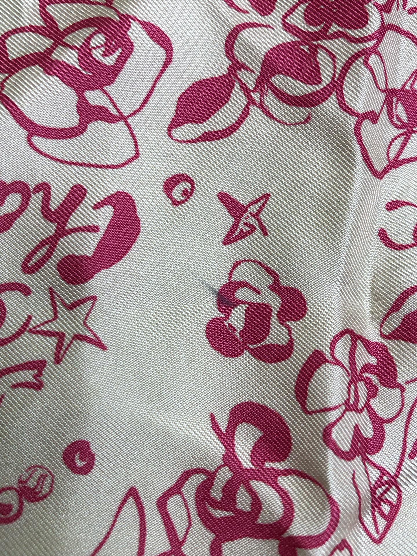 Chanel Pink Scarf
