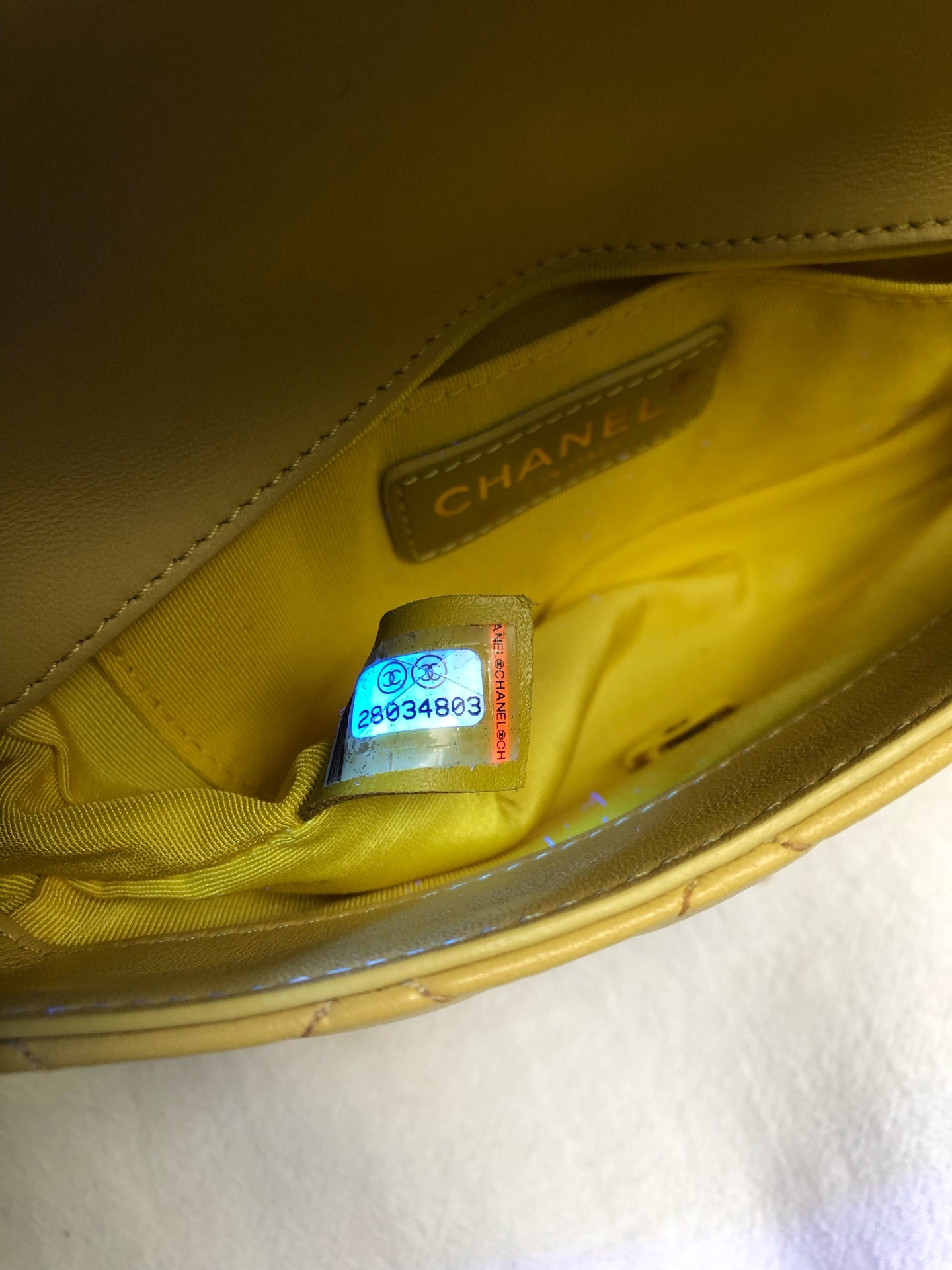 Chanel Yellow