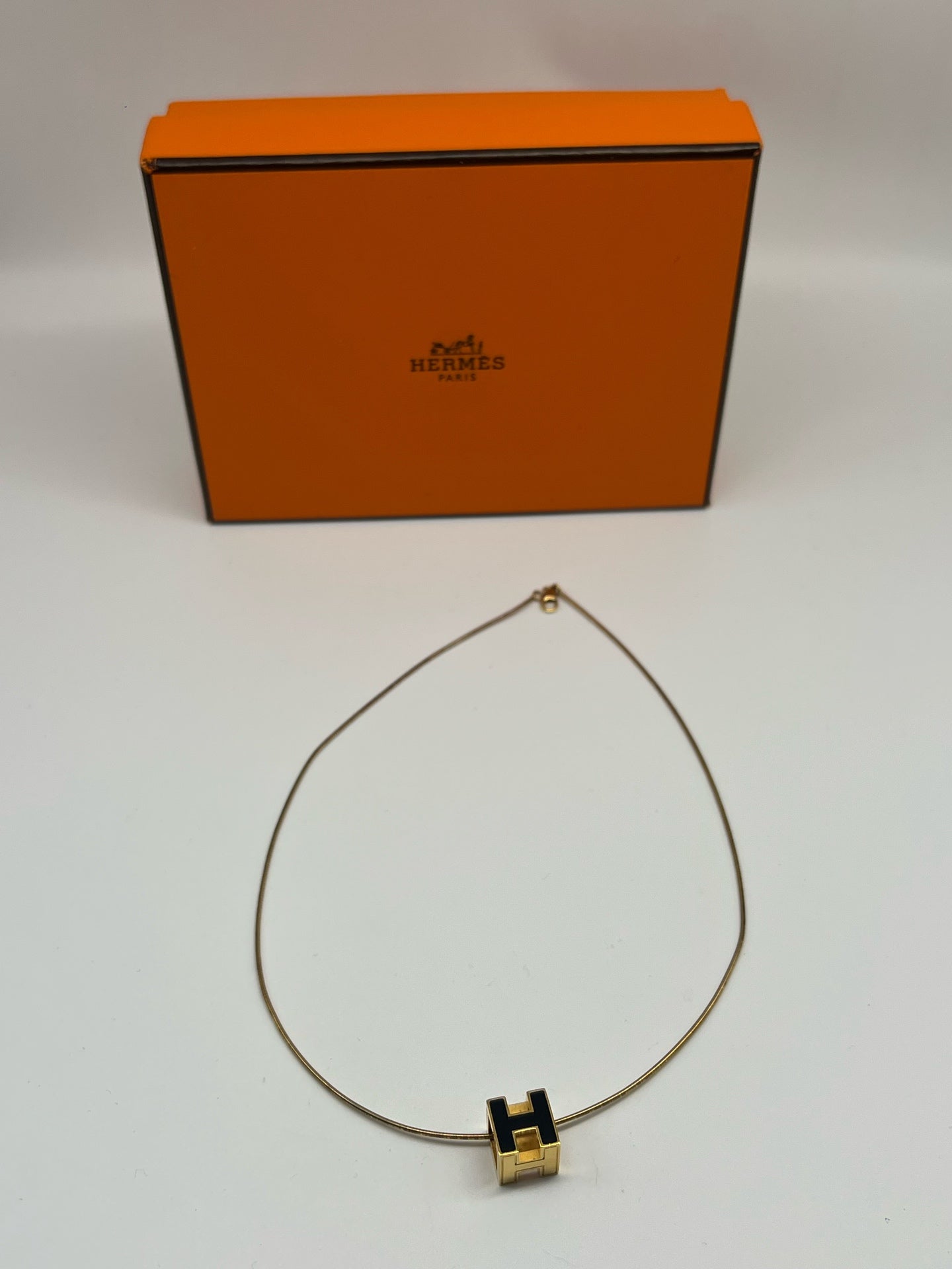 Hermes Gold Pendant