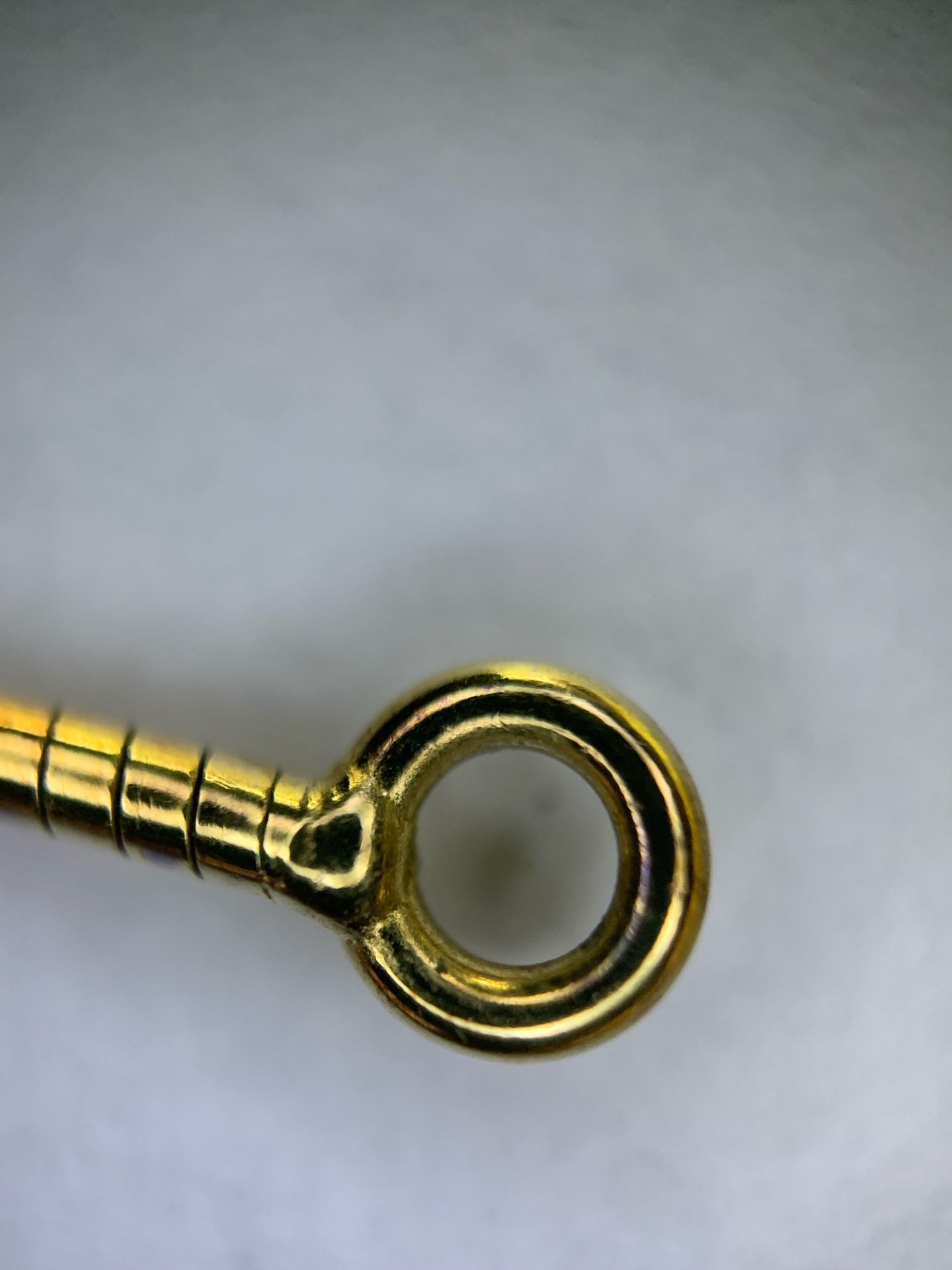 Hermes Gold Pendant