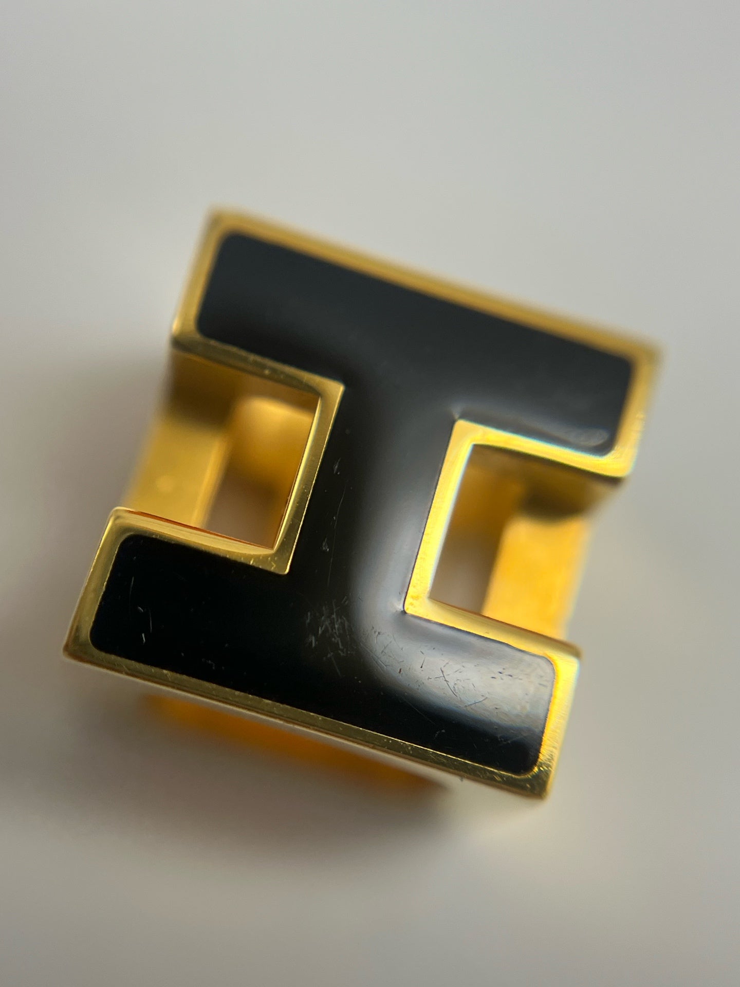Hermes Gold Pendant