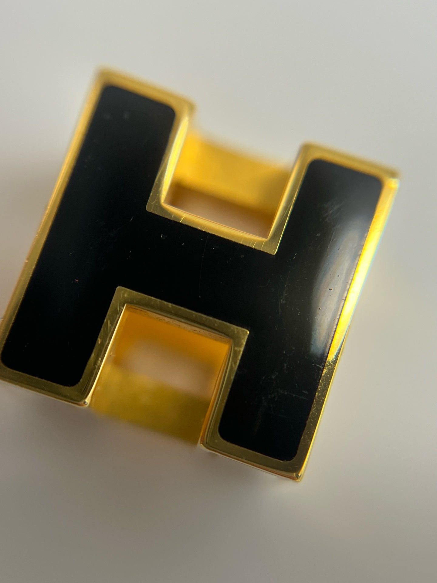 Hermes Gold Pendant
