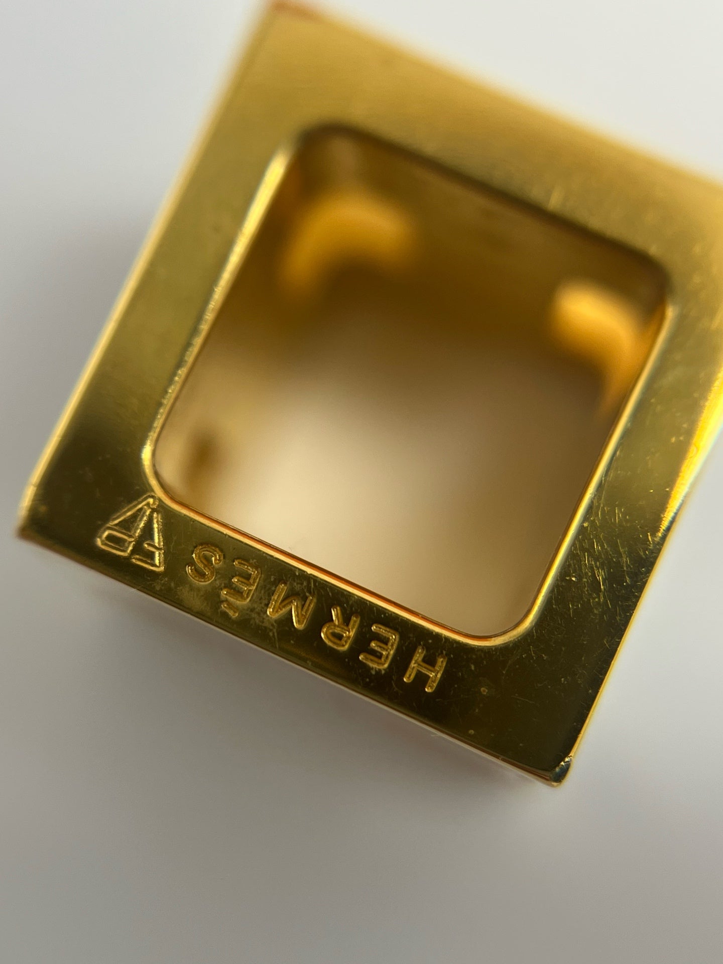 Hermes Gold Pendant
