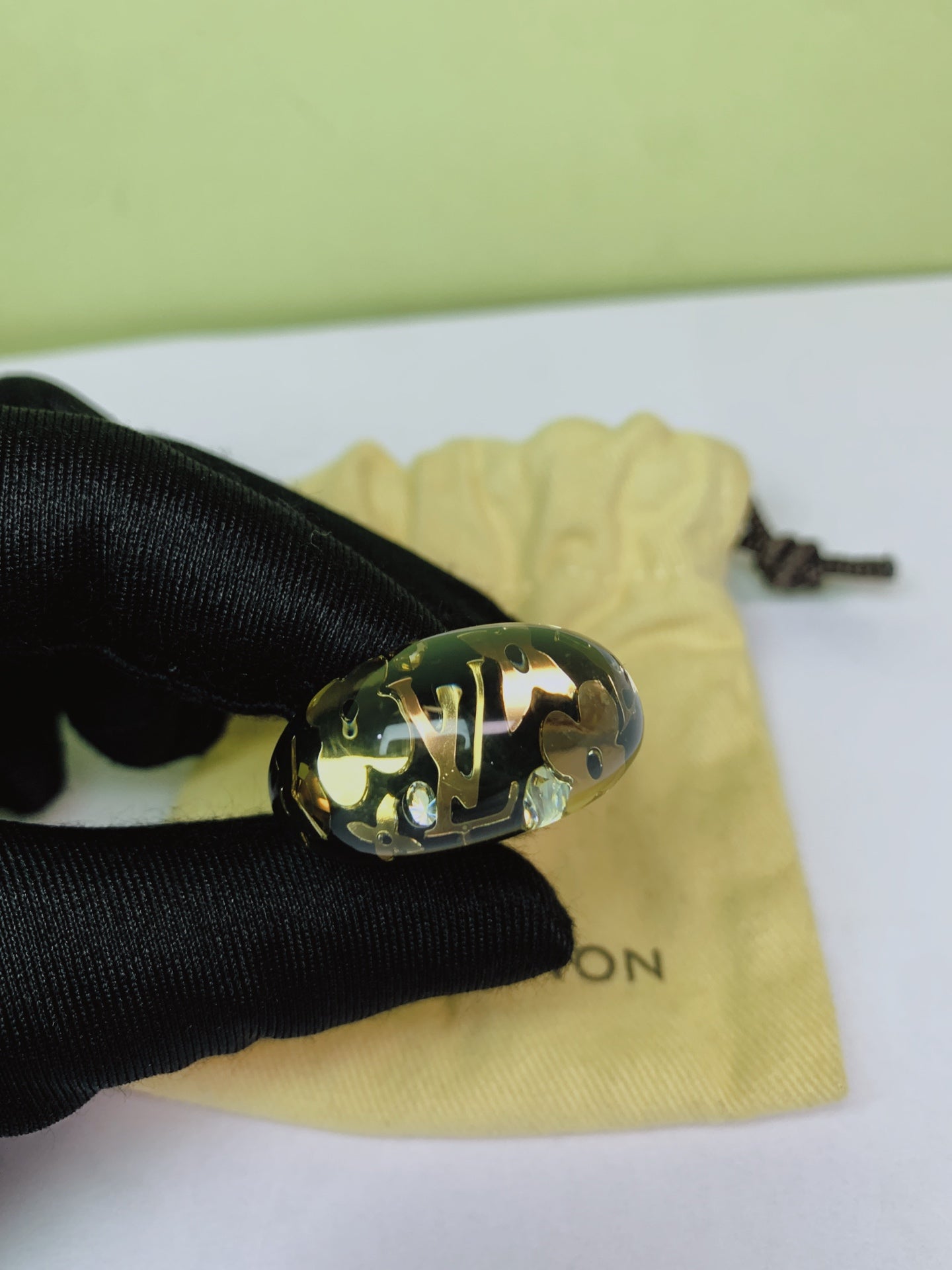 Louis Vuitton Black Ring