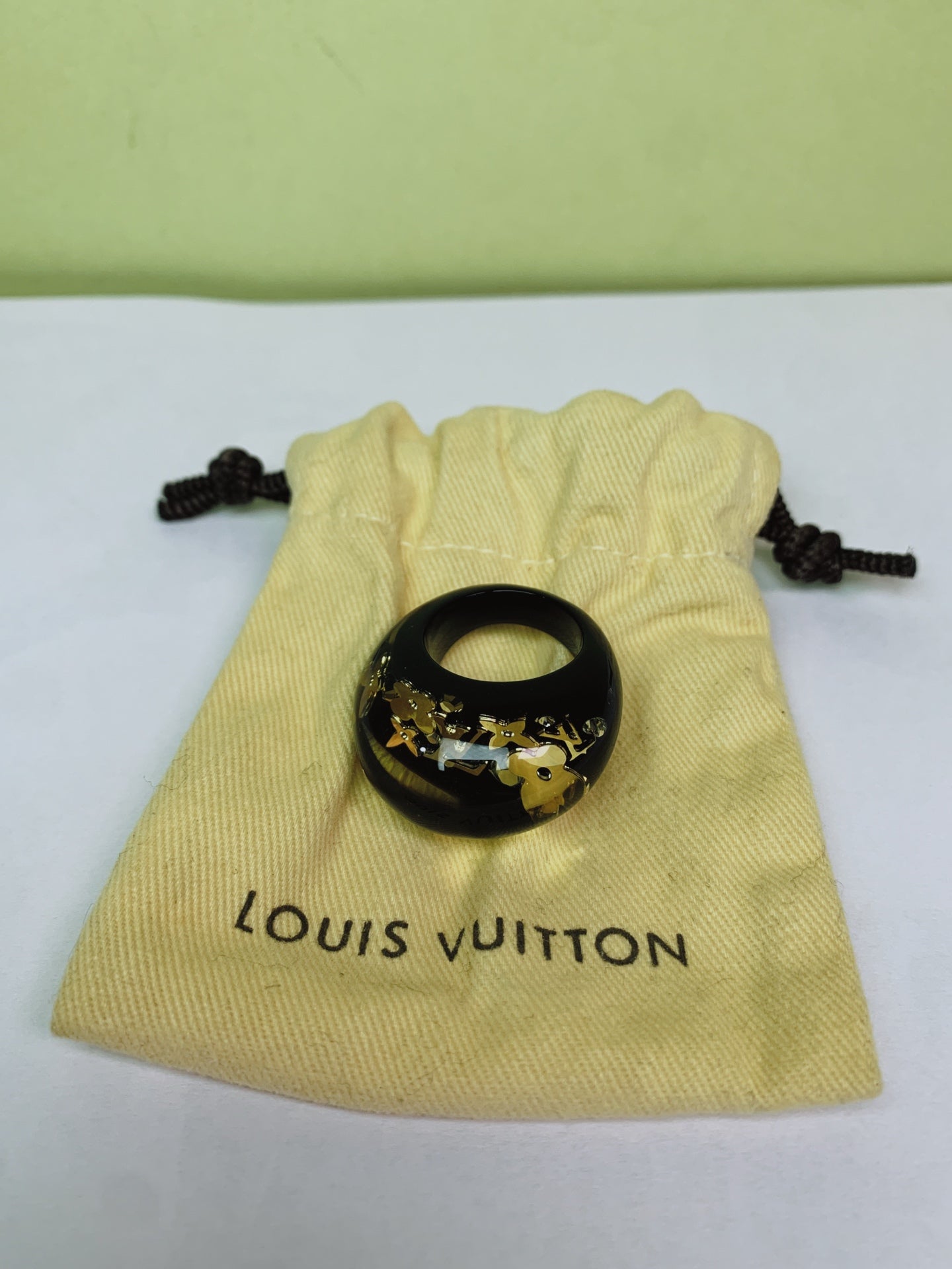 Louis Vuitton Black Ring