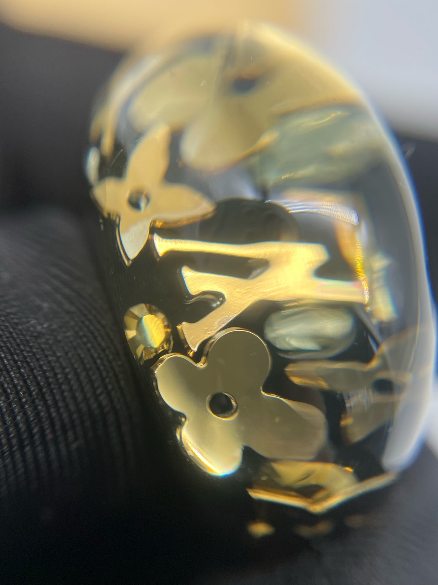 Louis Vuitton Black Ring