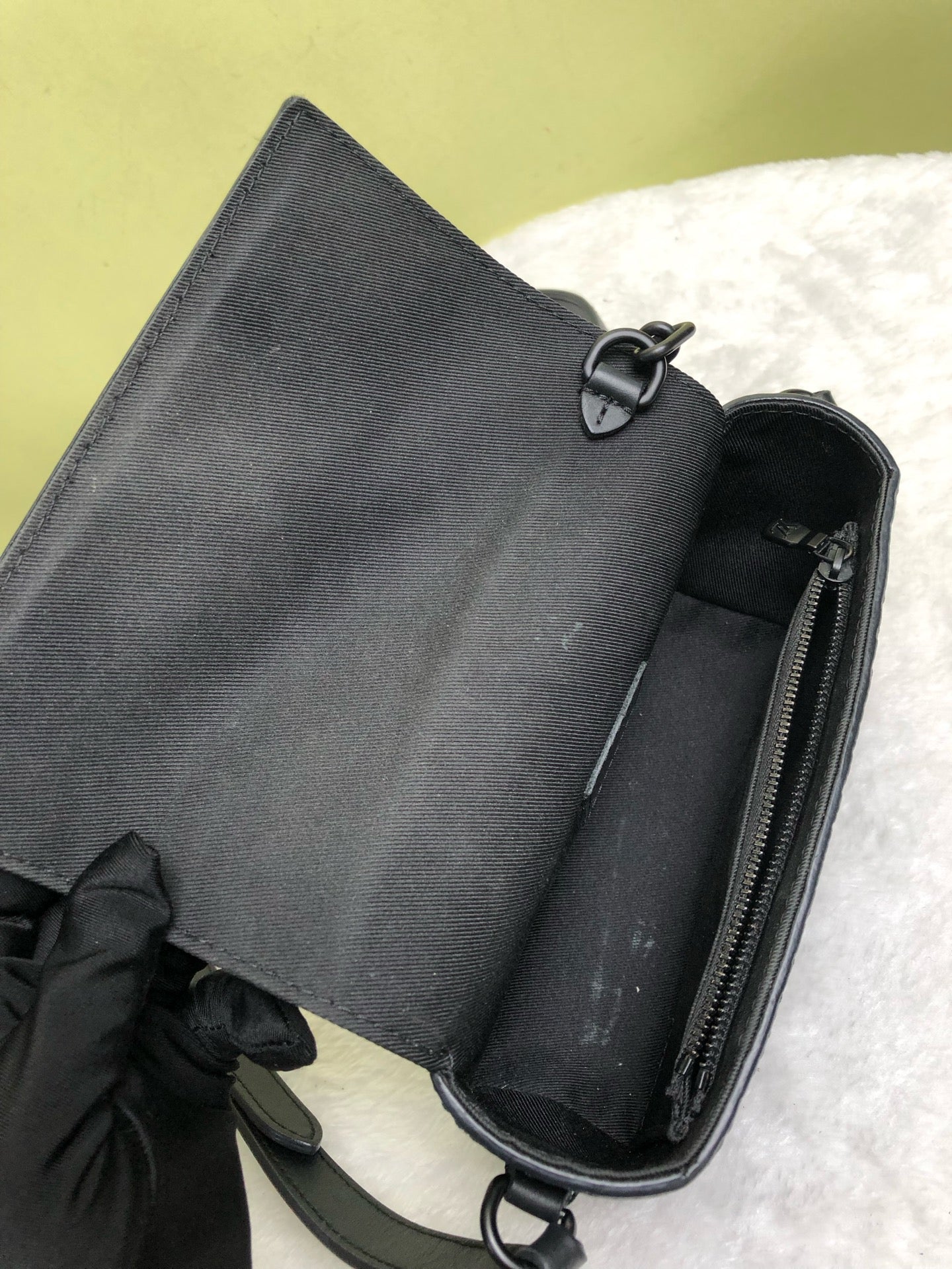 Louis Vuitton Black Messenger Bag