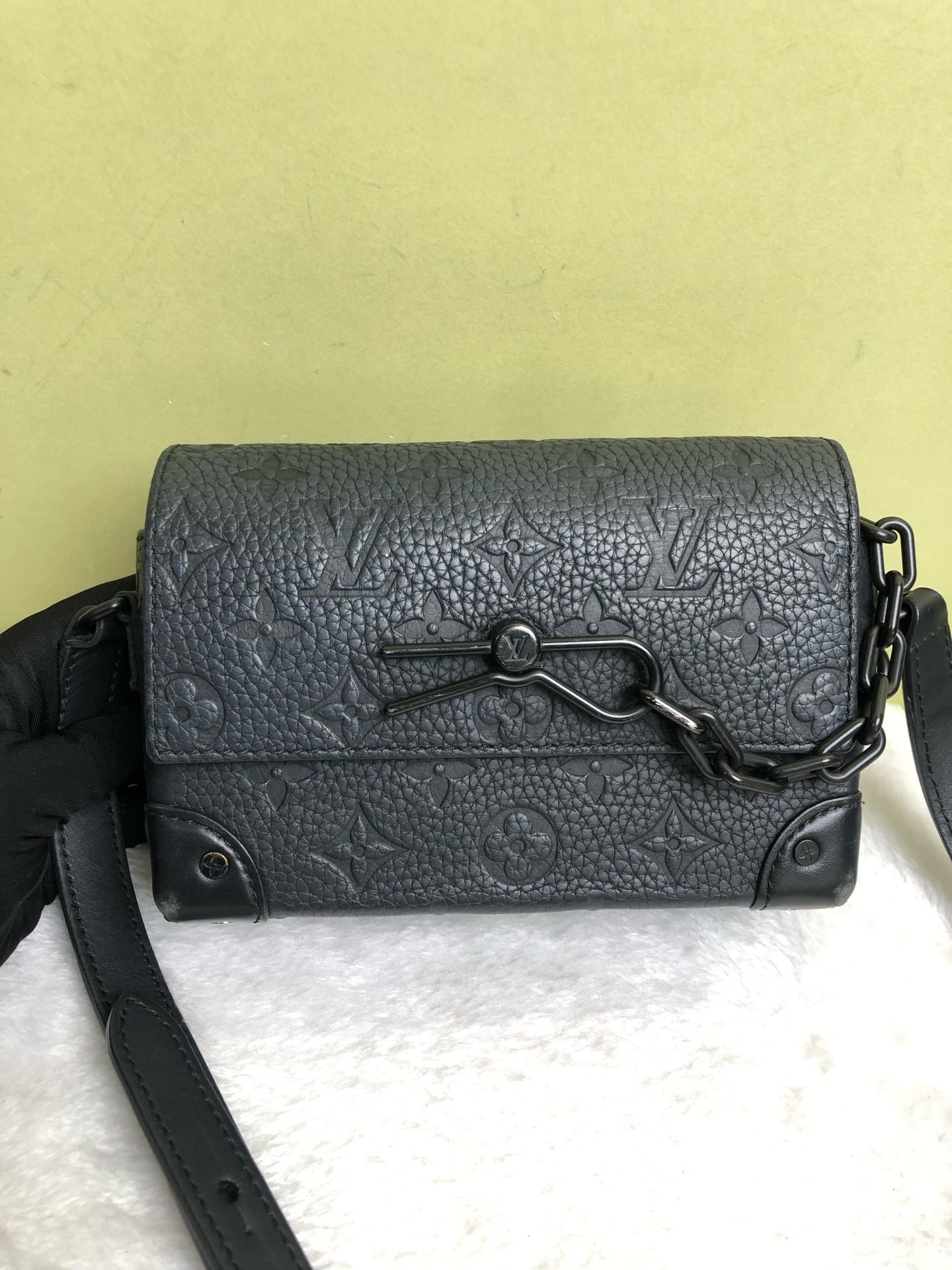 Louis Vuitton Black Messenger Bag