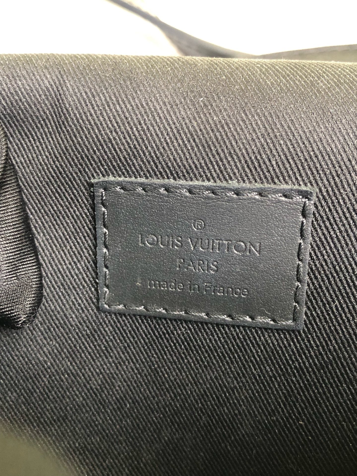 Louis Vuitton Black Messenger Bag