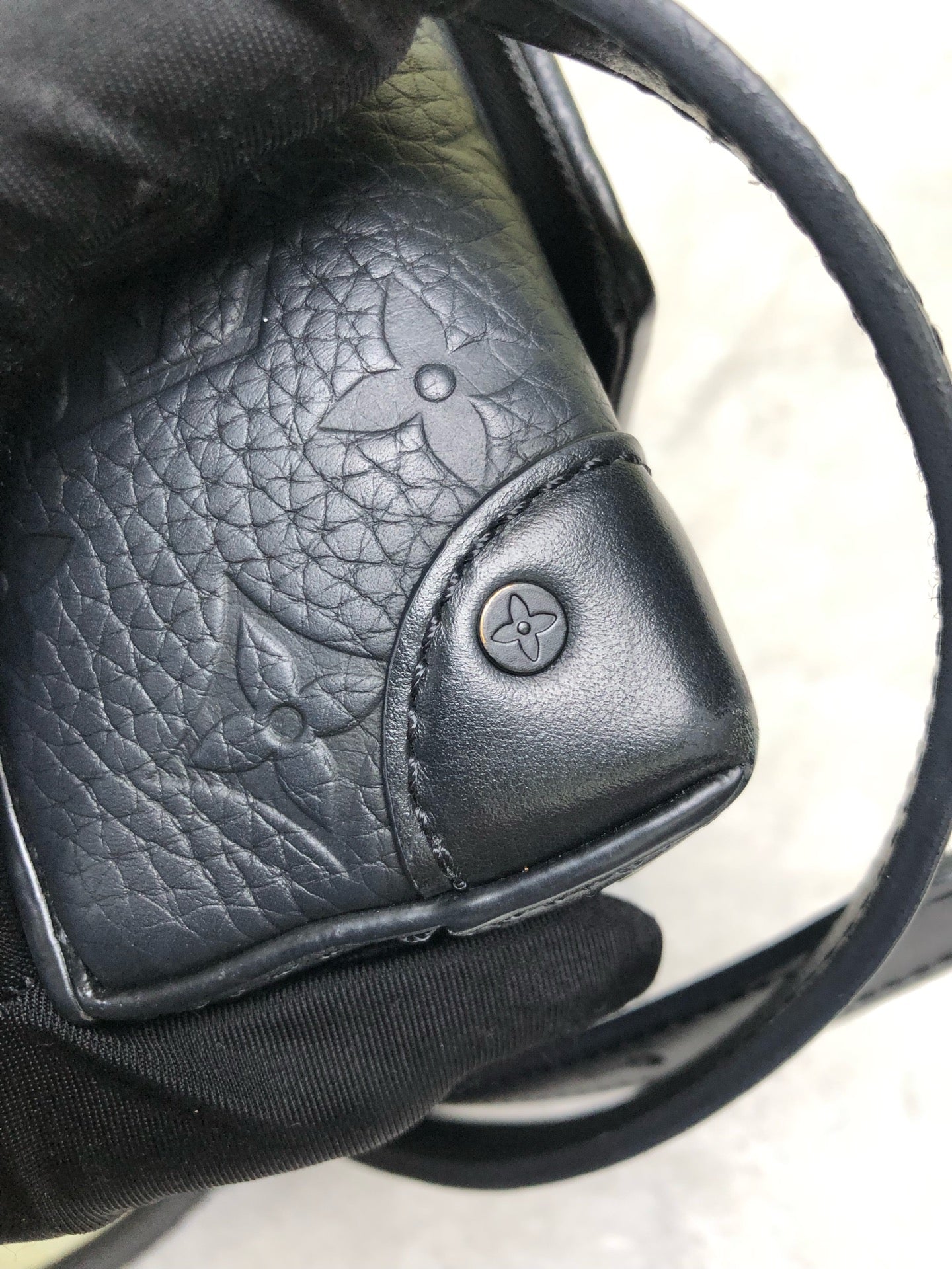 Louis Vuitton Black Messenger Bag