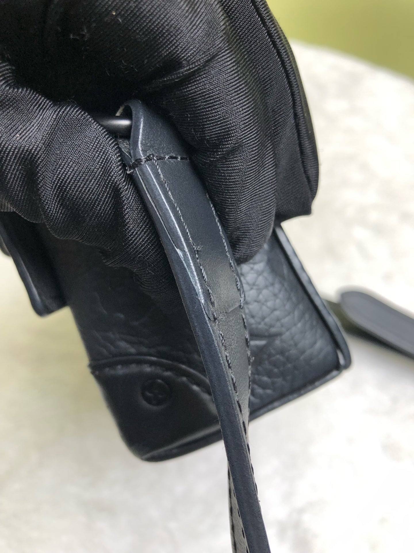 Louis Vuitton Black Messenger Bag