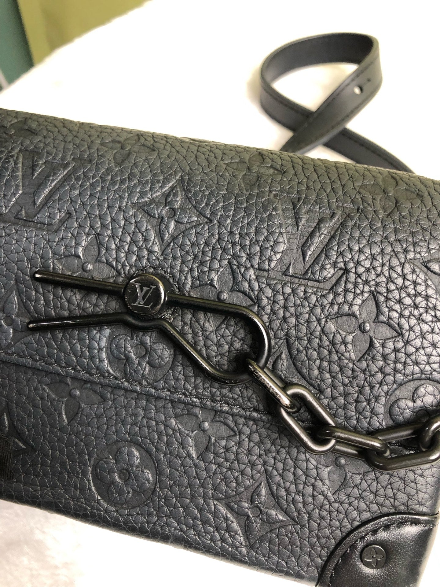 Louis Vuitton Black Messenger Bag