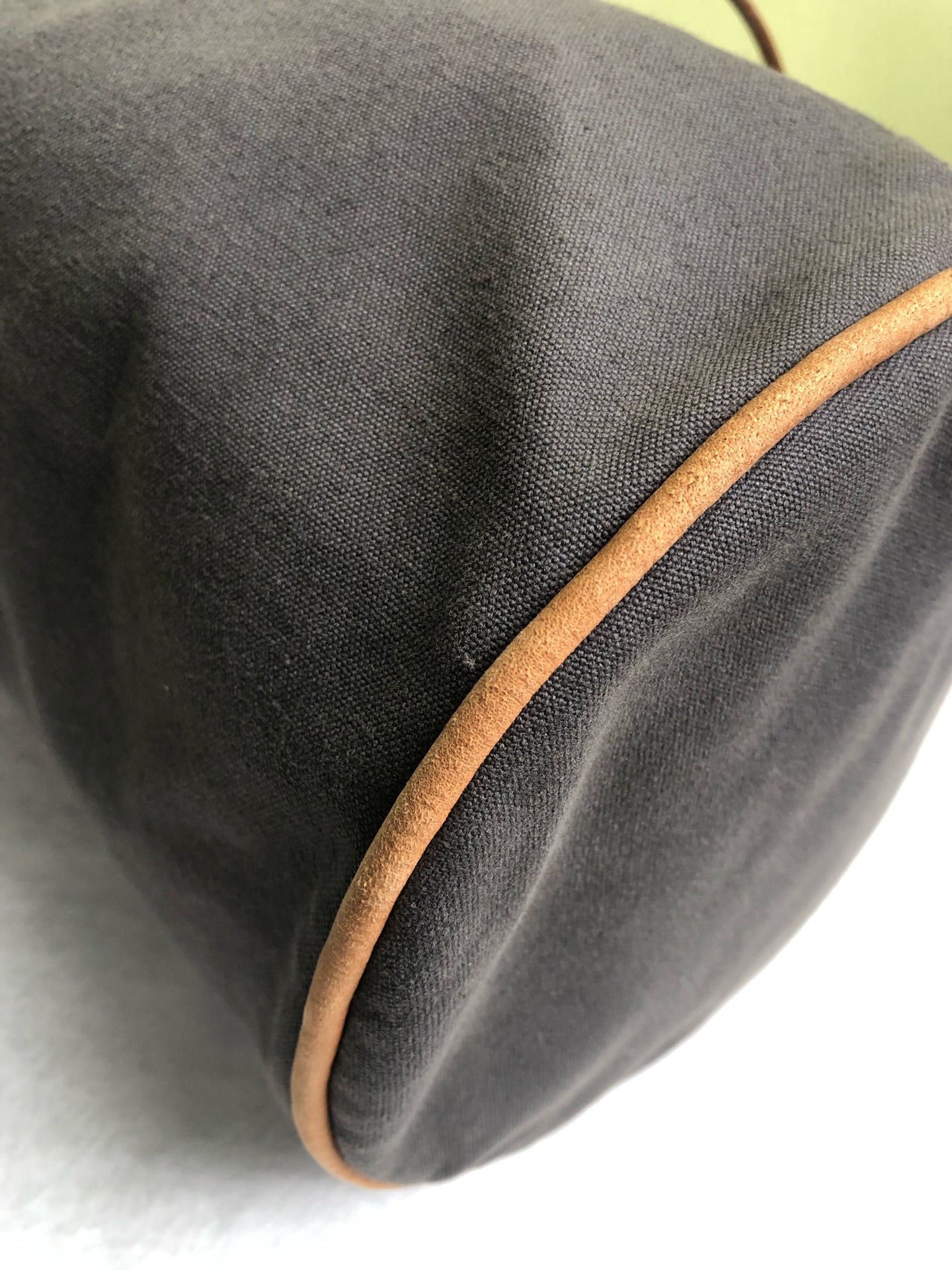 Hermes Canvas Gray Backpack