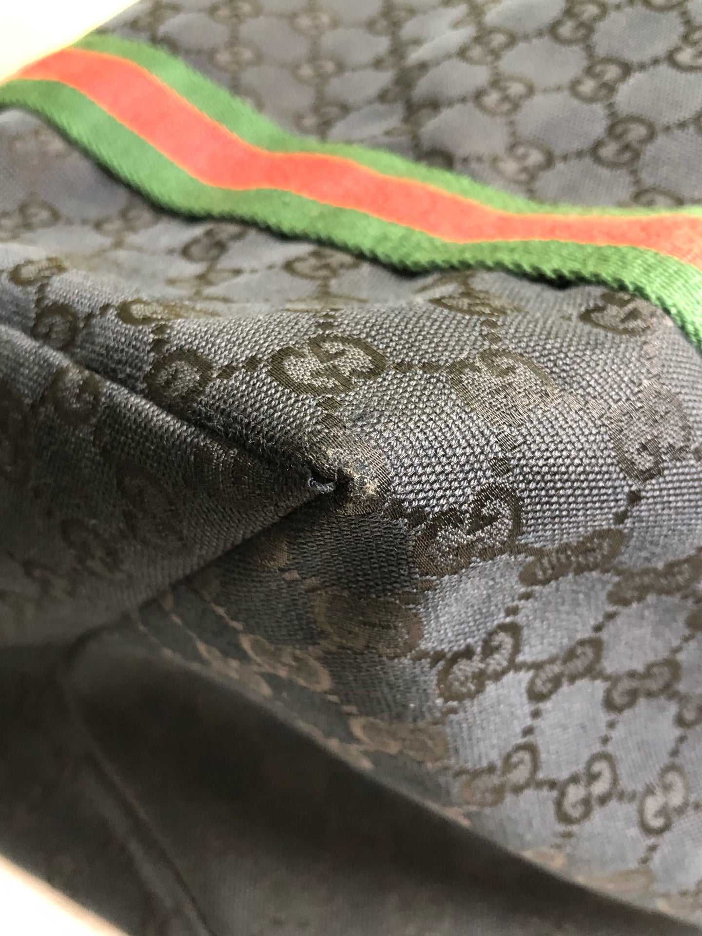Gucci Black Duffle