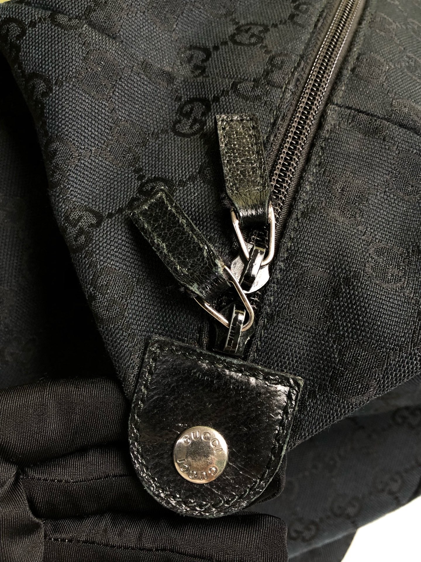 Gucci Black Duffle