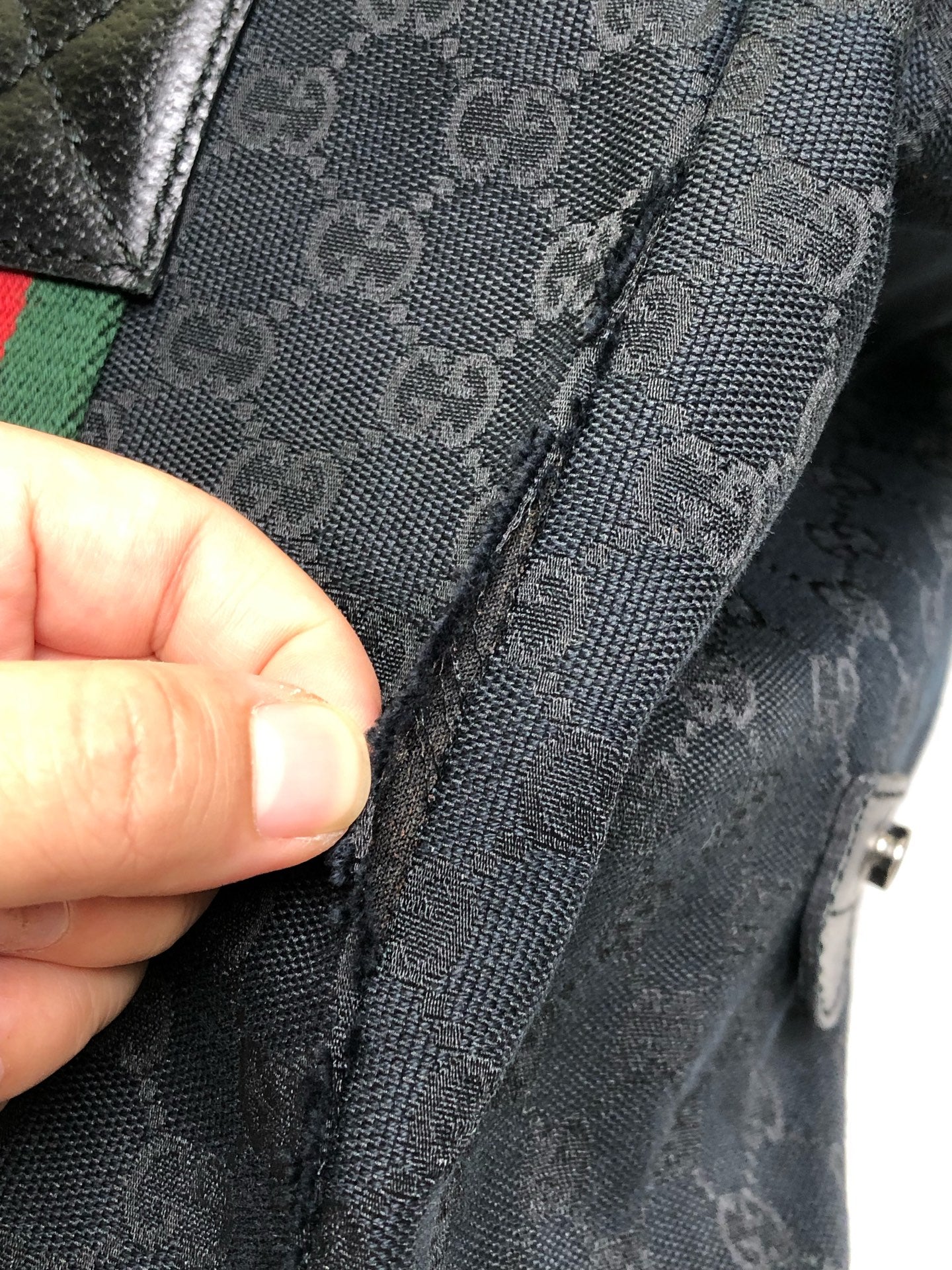 Gucci Black Duffle