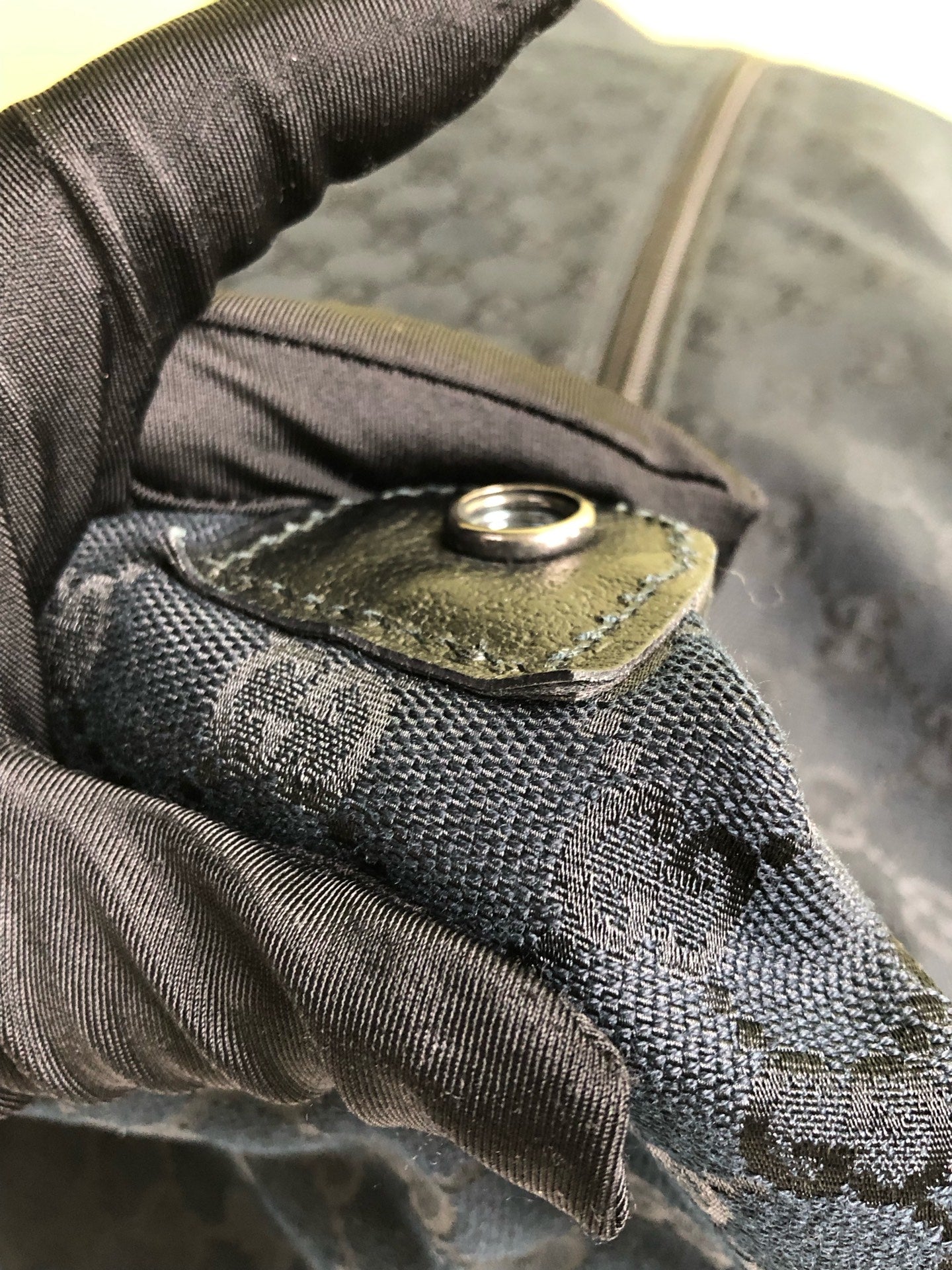 Gucci Black Duffle