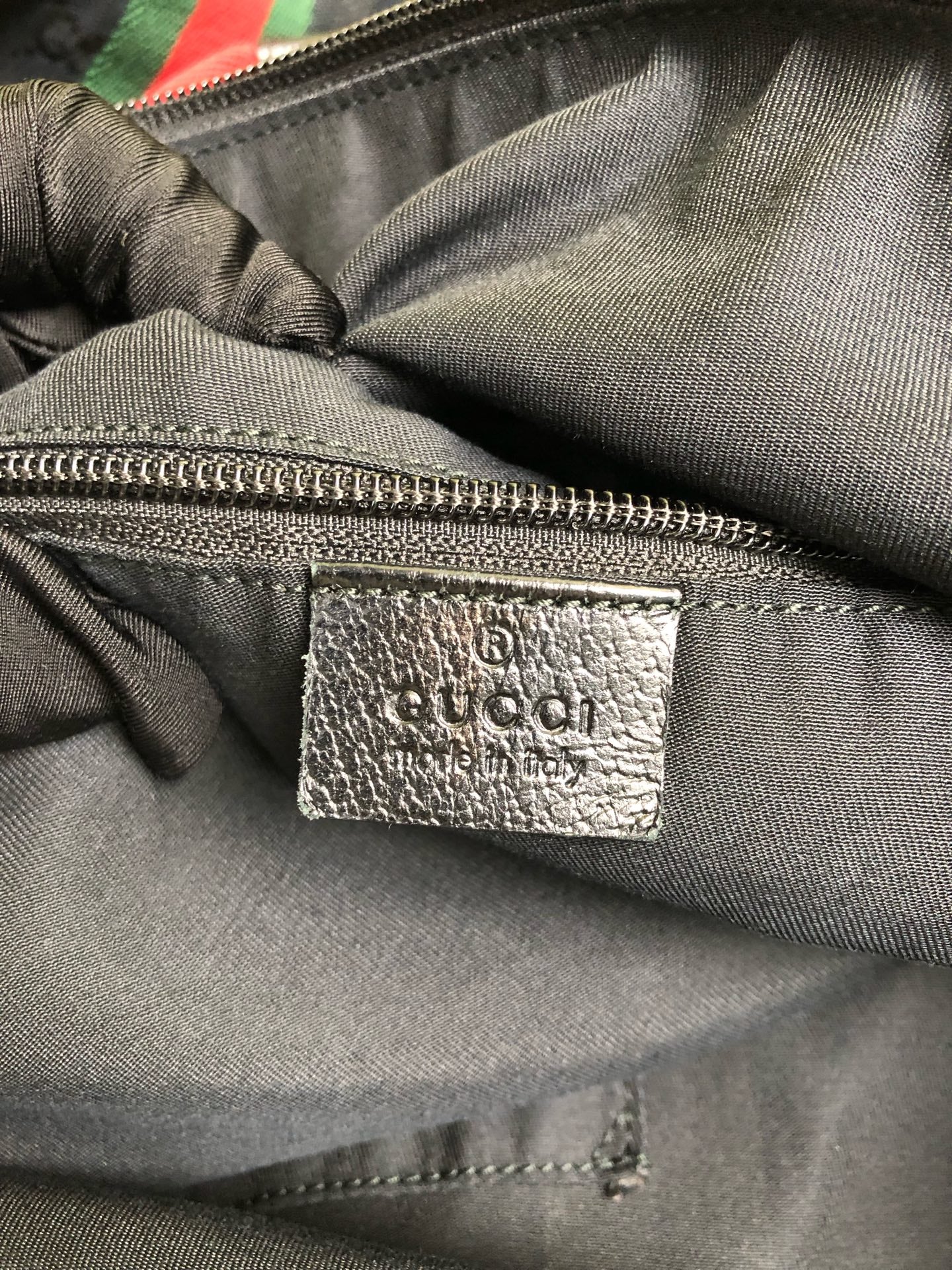 Gucci Black Duffle